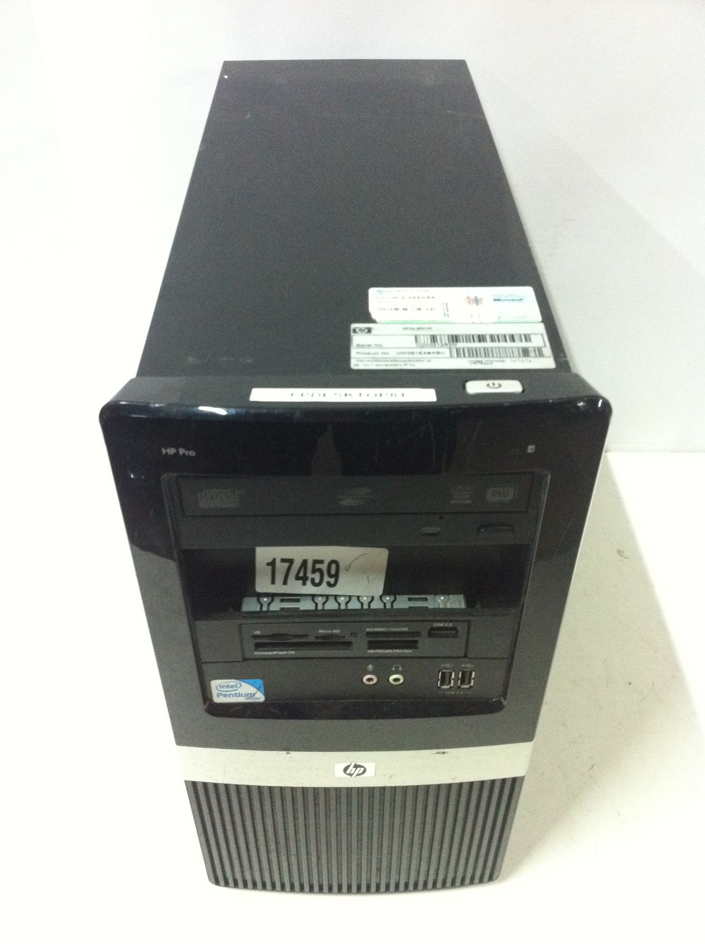 4 x HP Desktop PC's. See description for specifications - Image 2 of 5