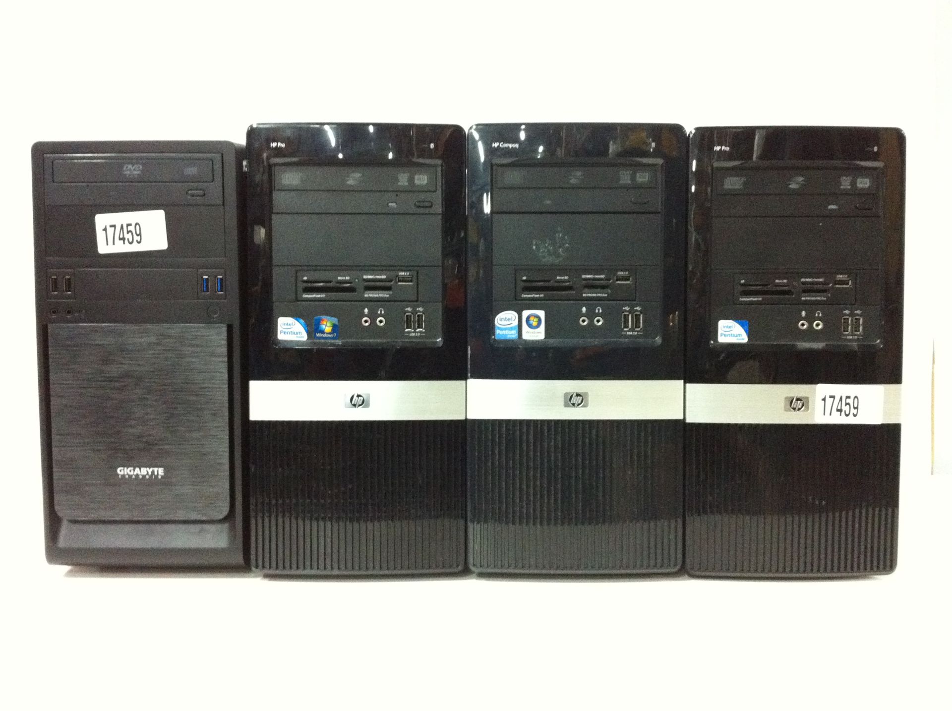 4 x Desktop PC's, see description for specifications