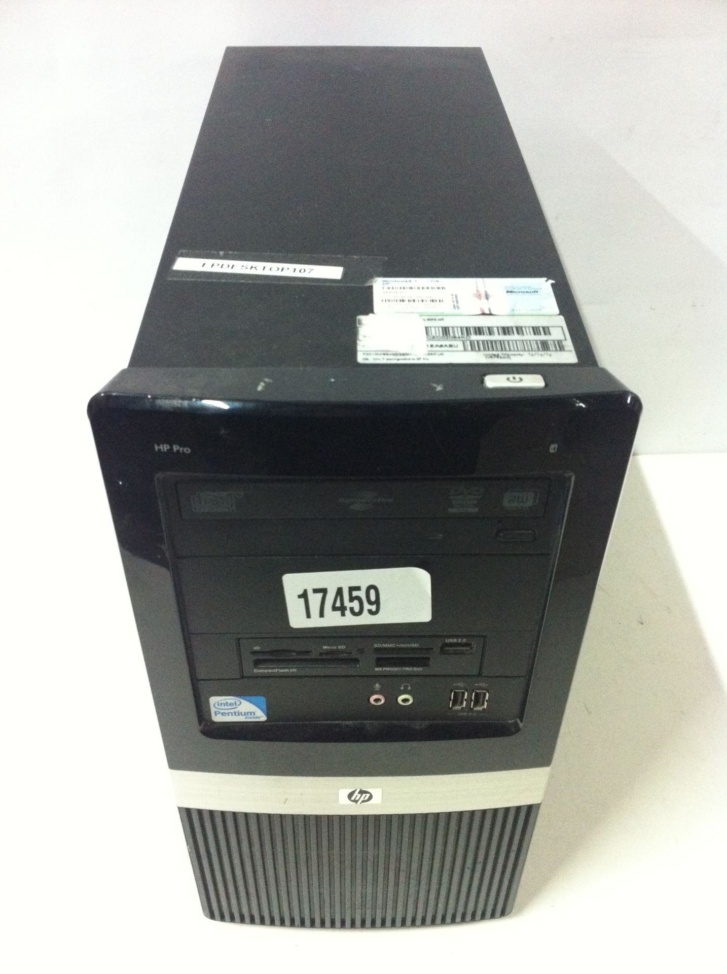 4 x HP Pro Desktop PC's, see description for specifications - Image 2 of 5