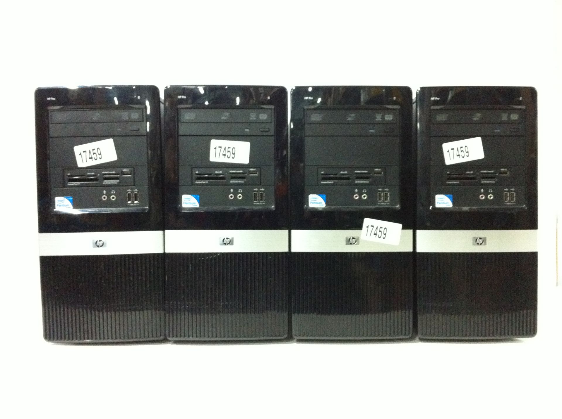 4 x HP Pro Desktop PC's, see description for specifications