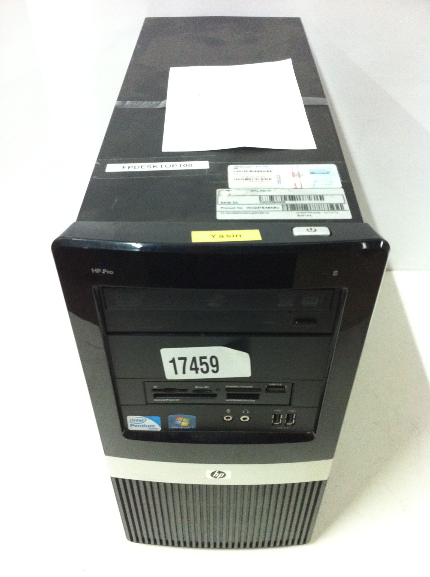 4 x HP Pro Desktop PC's, see description for specifications - Image 2 of 5