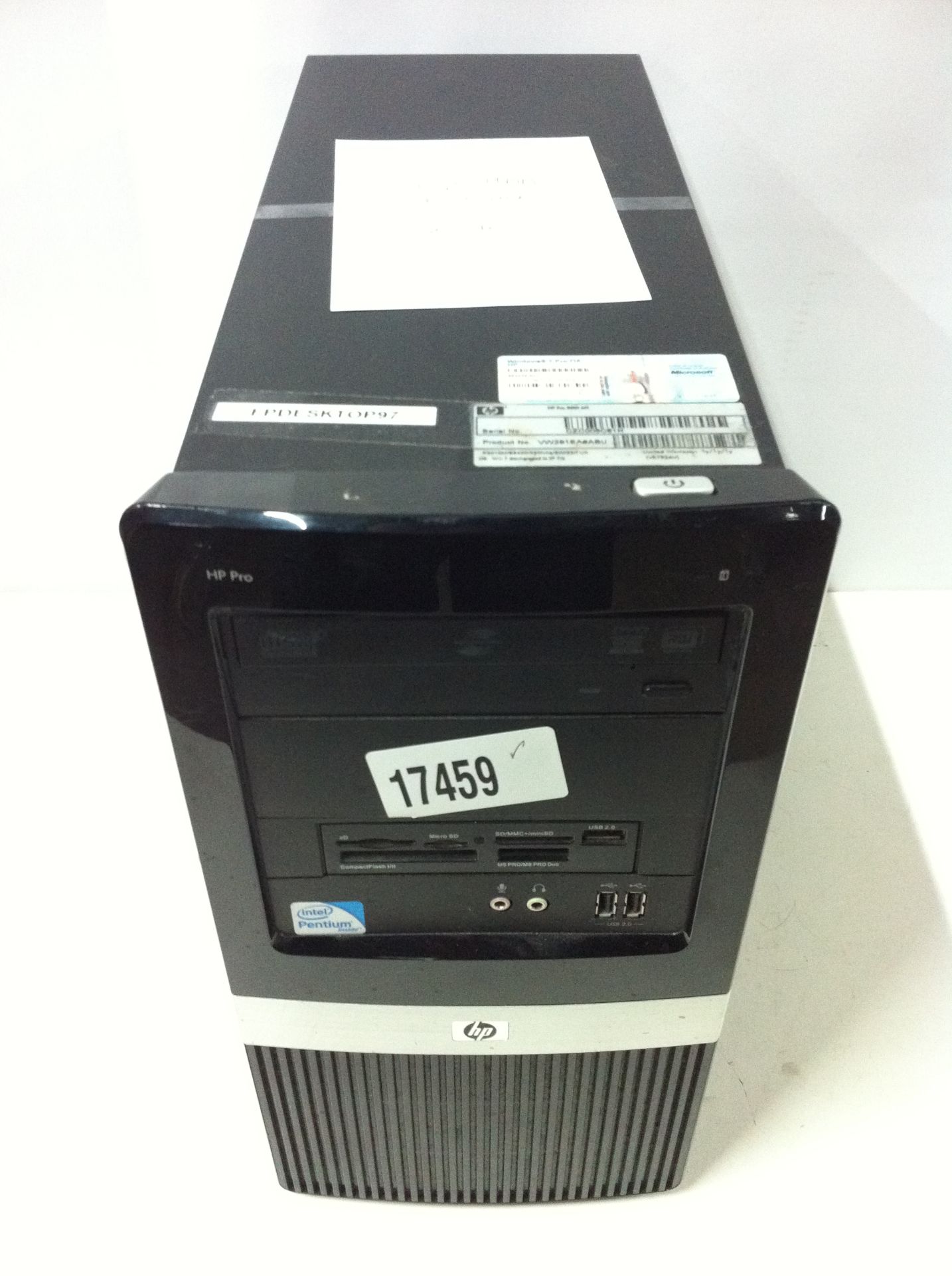 4 x HP Pro Desktop PC's, see description for specifications - Image 2 of 5