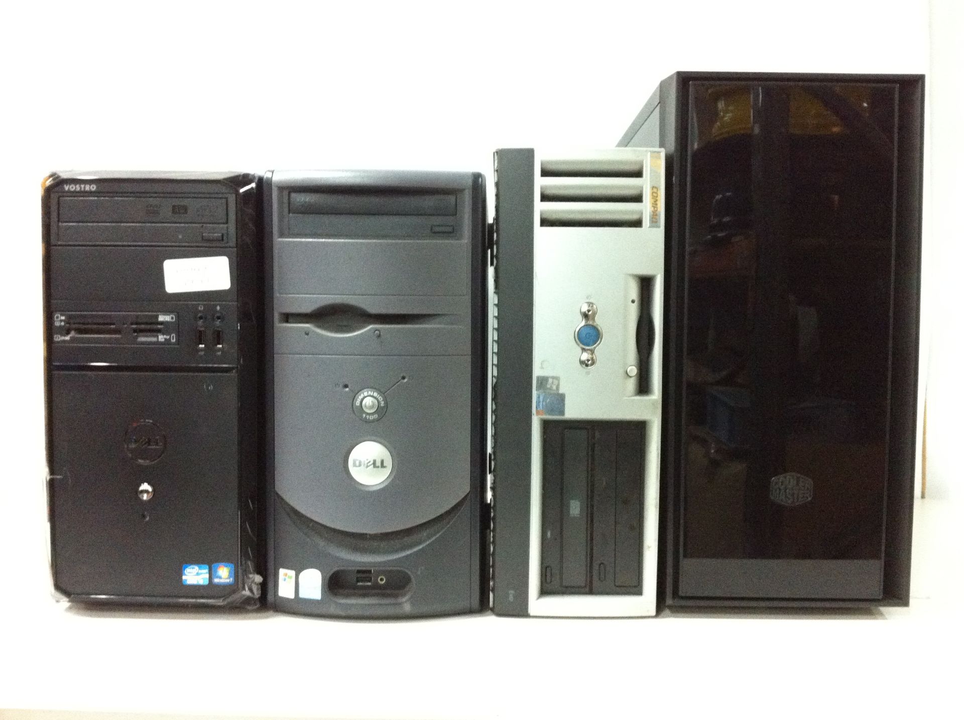 4 x Desktop PC's, see description for specifications