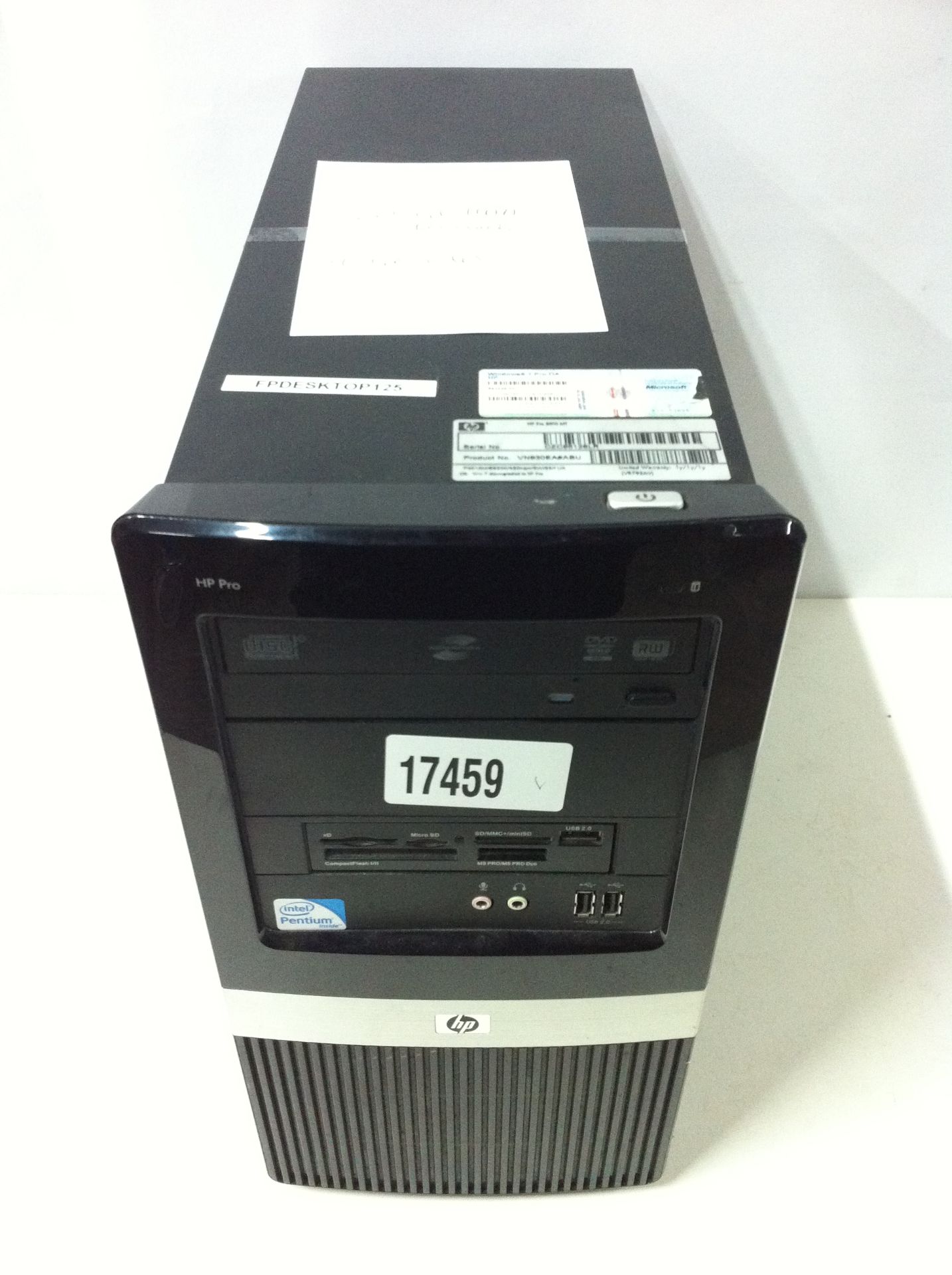 4 x HP Pro Desktop PC's, see description for specifications - Image 3 of 5