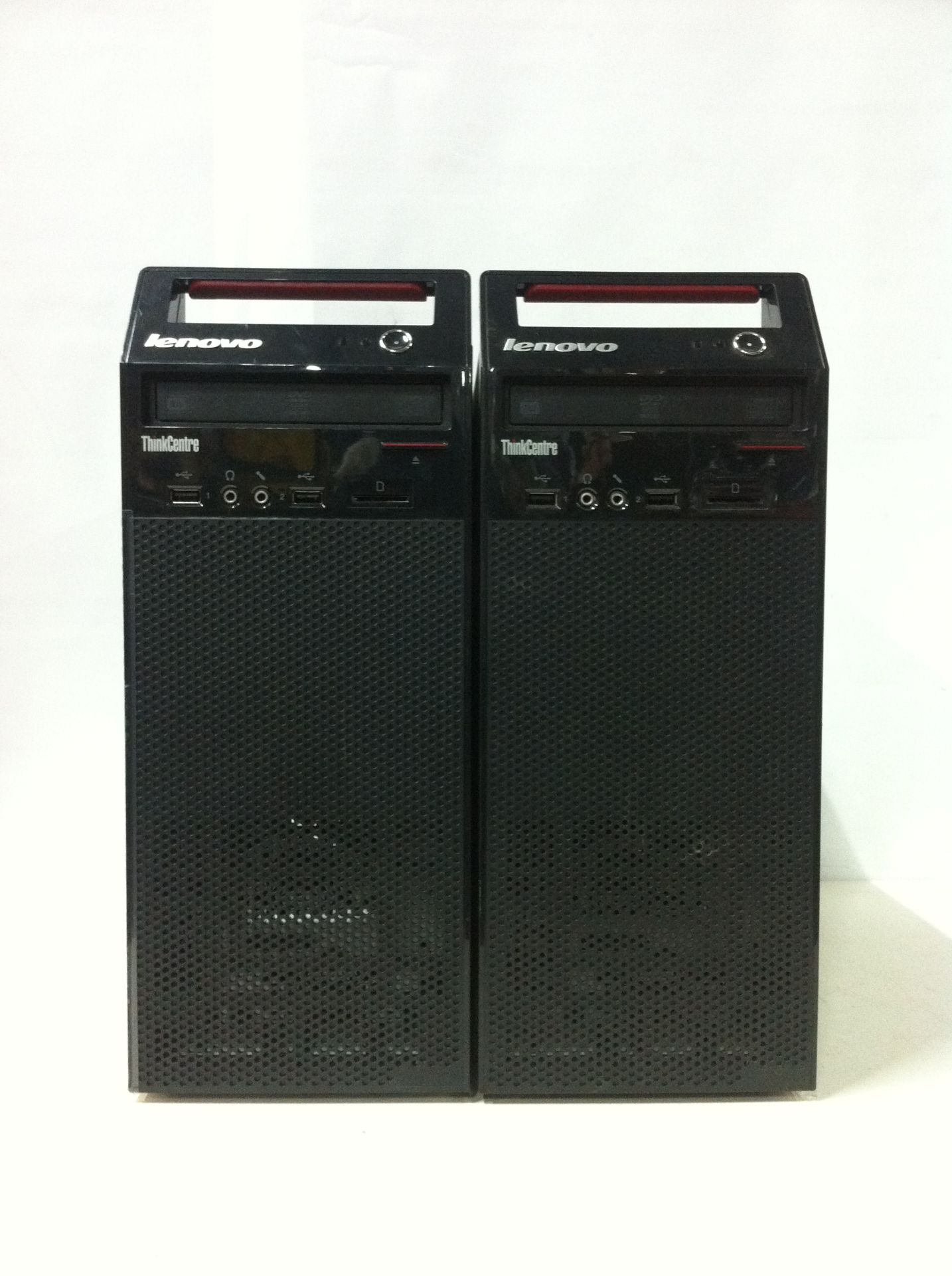 2 x Lenovo i3 Core Thinkcentre PCs