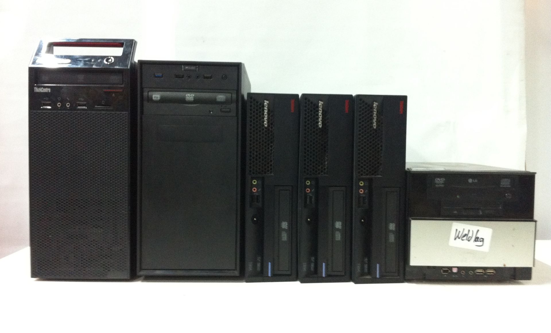 6 x Desktop PCs. See description for specifications.