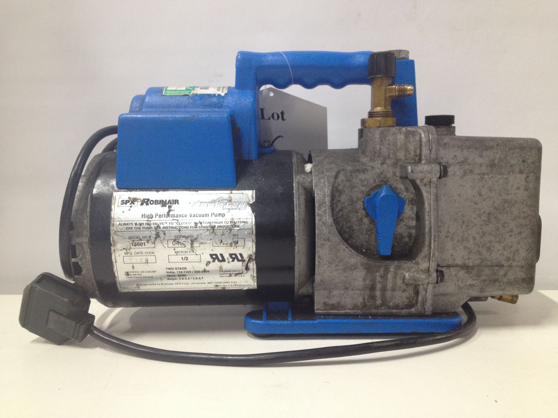 Robinair Cooltech High Performance Vacuum Pump