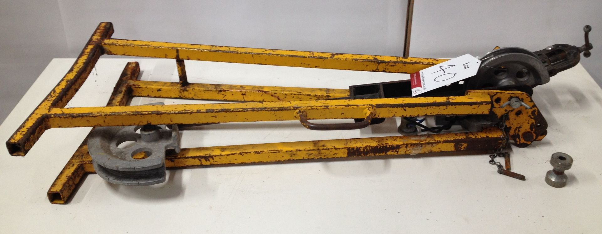 Manual Pipe Bender on Stand (unbranded) - Image 2 of 2