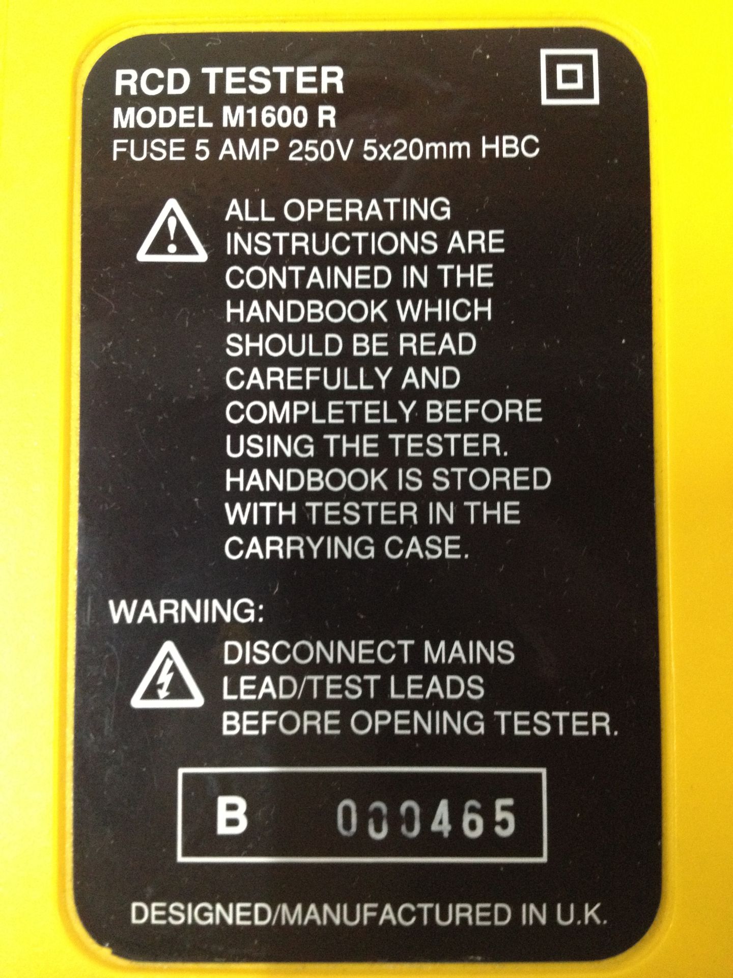 Metrotest Insulation Tester and RCD Tester; Megger Digital Insulation Tester - Image 4 of 6