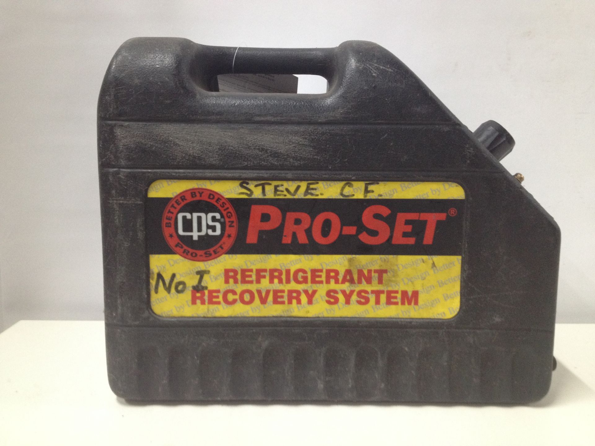 Pro-Set Refrigerant Recovery System