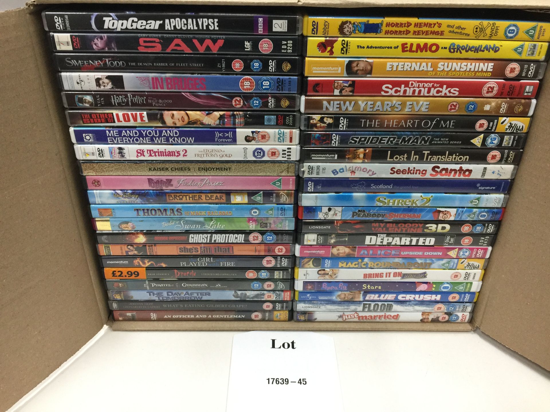 250 x Various DVD - USED - Untested - Please see images for items - Image 4 of 6