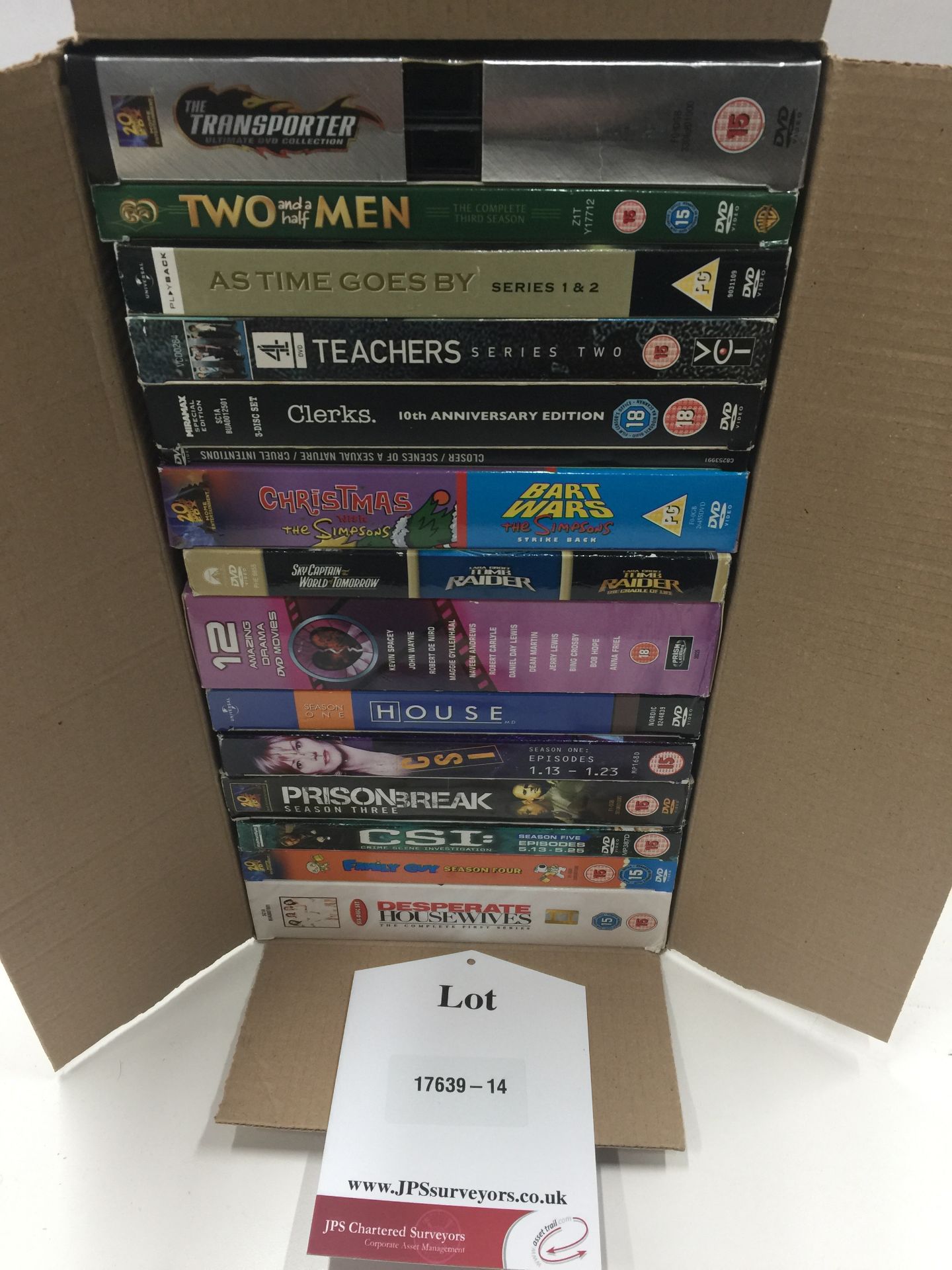 90 x Various DVD/TV Box Sets - USED - Passed Condition - Please see images for items - Image 2 of 6