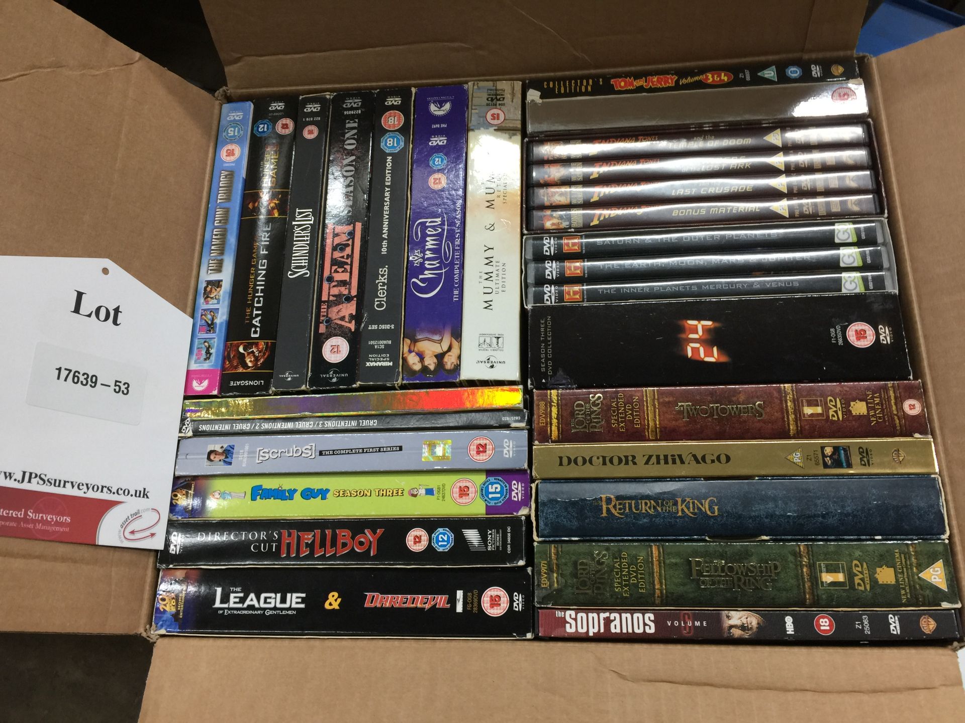 200 x Various DVD/TV Shows - USED - Untested - Please see images for items - Image 2 of 5