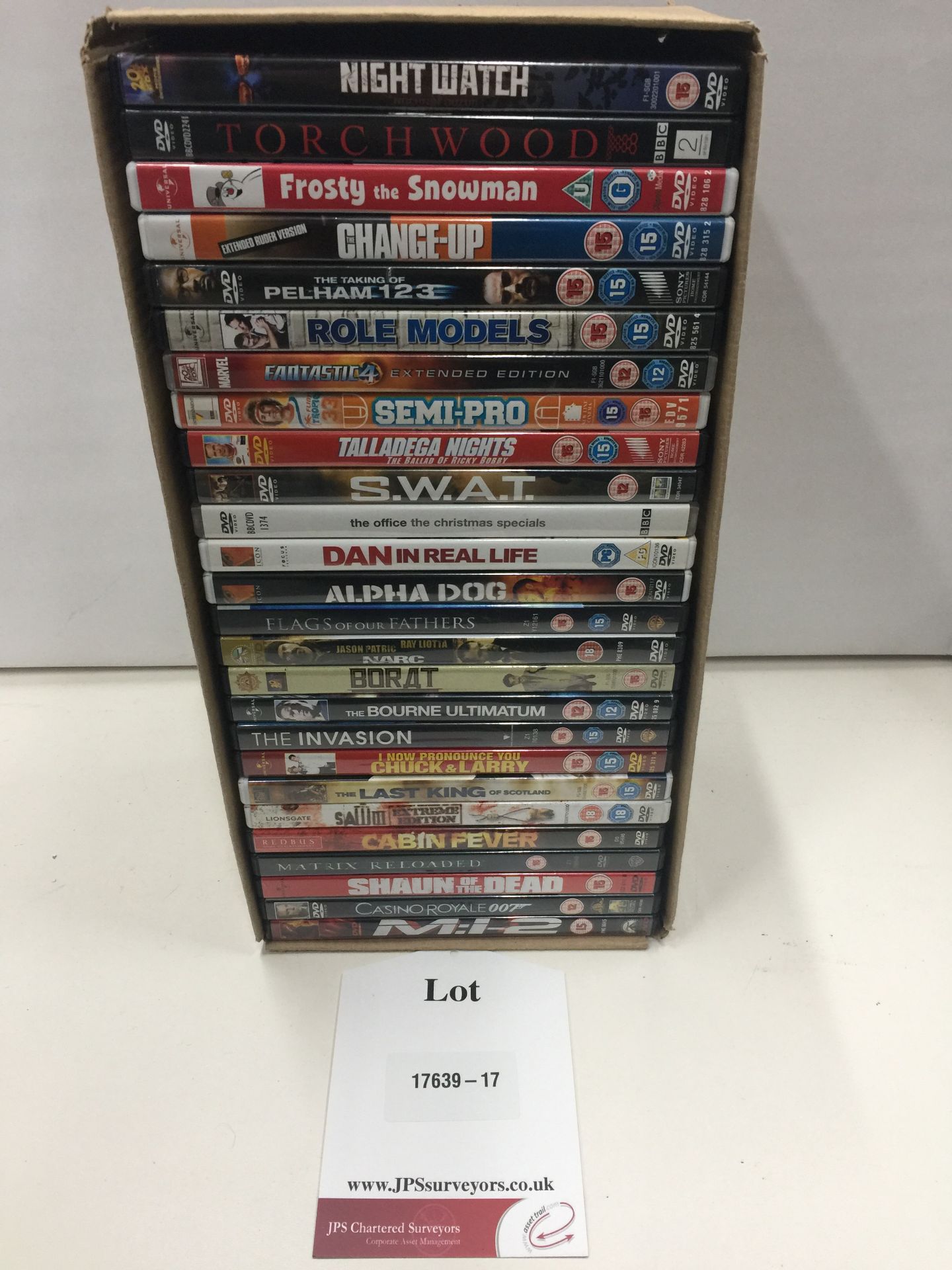 135 x Various DVD - USED - Passed Condition - Please see images for items