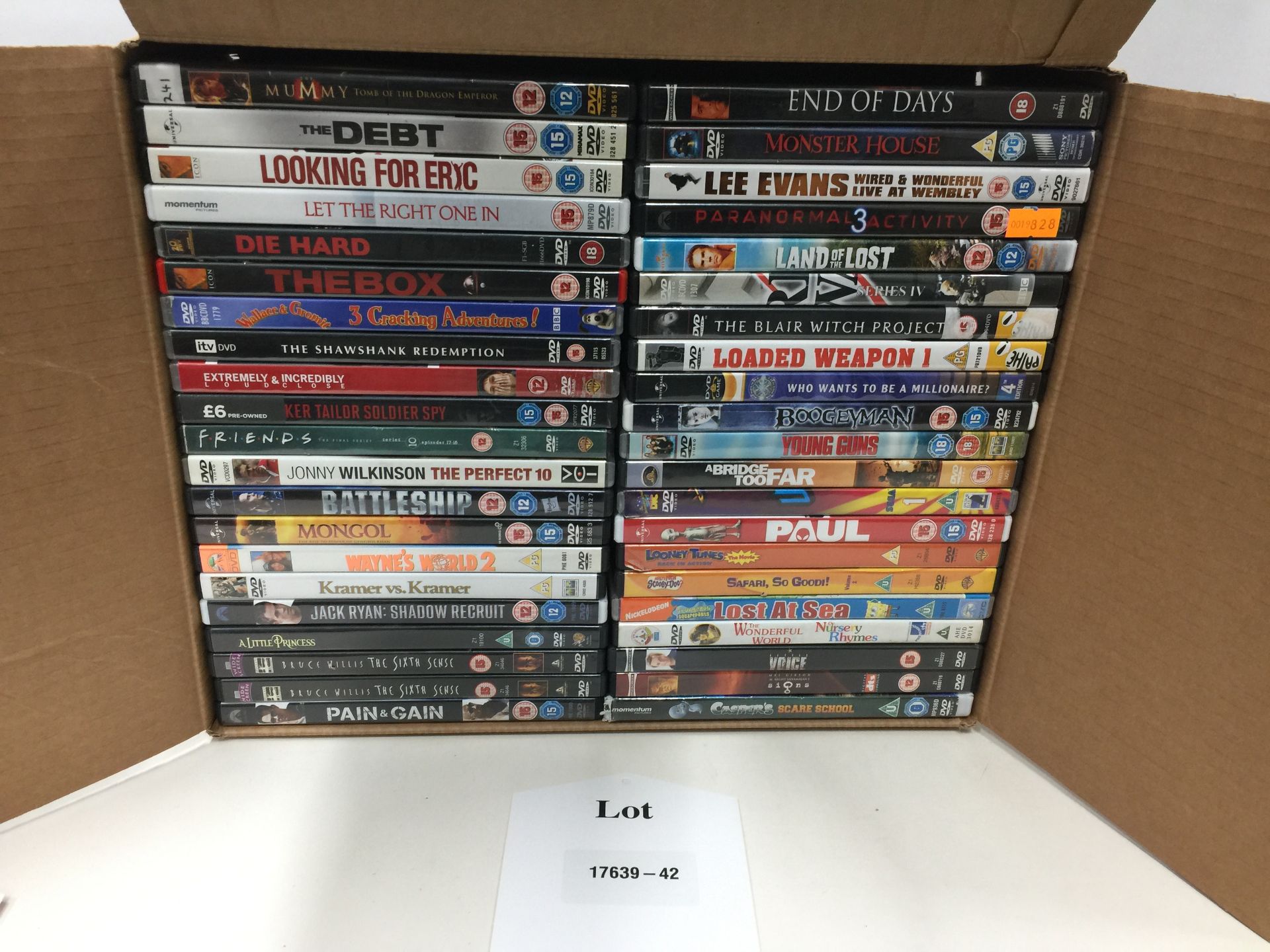 245 x Various DVD - USED - Untested - Please see images for items - Image 4 of 6