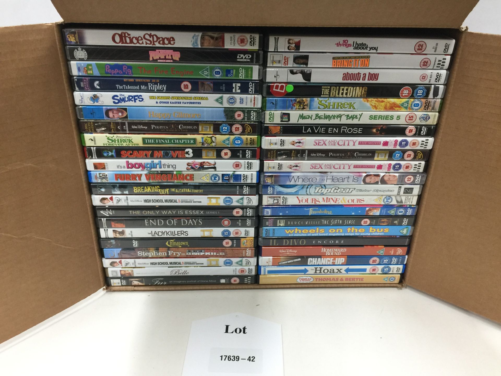 245 x Various DVD - USED - Untested - Please see images for items - Image 5 of 6