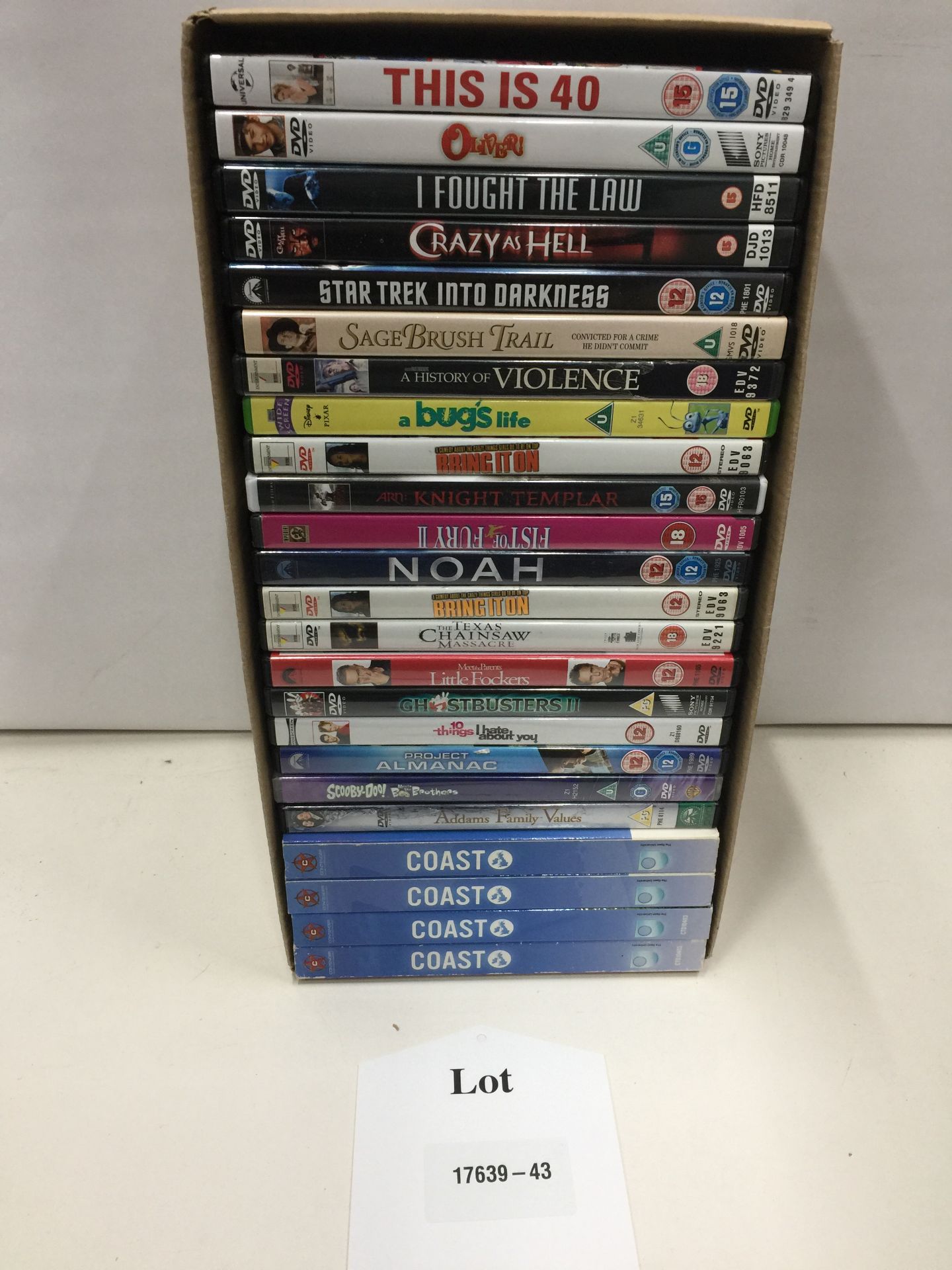 100 x Various DVD - USED - Passed Grade - Please see images for items - Image 2 of 4