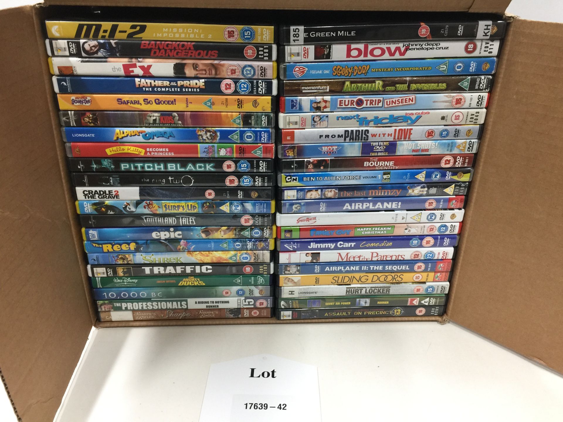 245 x Various DVD - USED - Untested - Please see images for items - Image 3 of 6