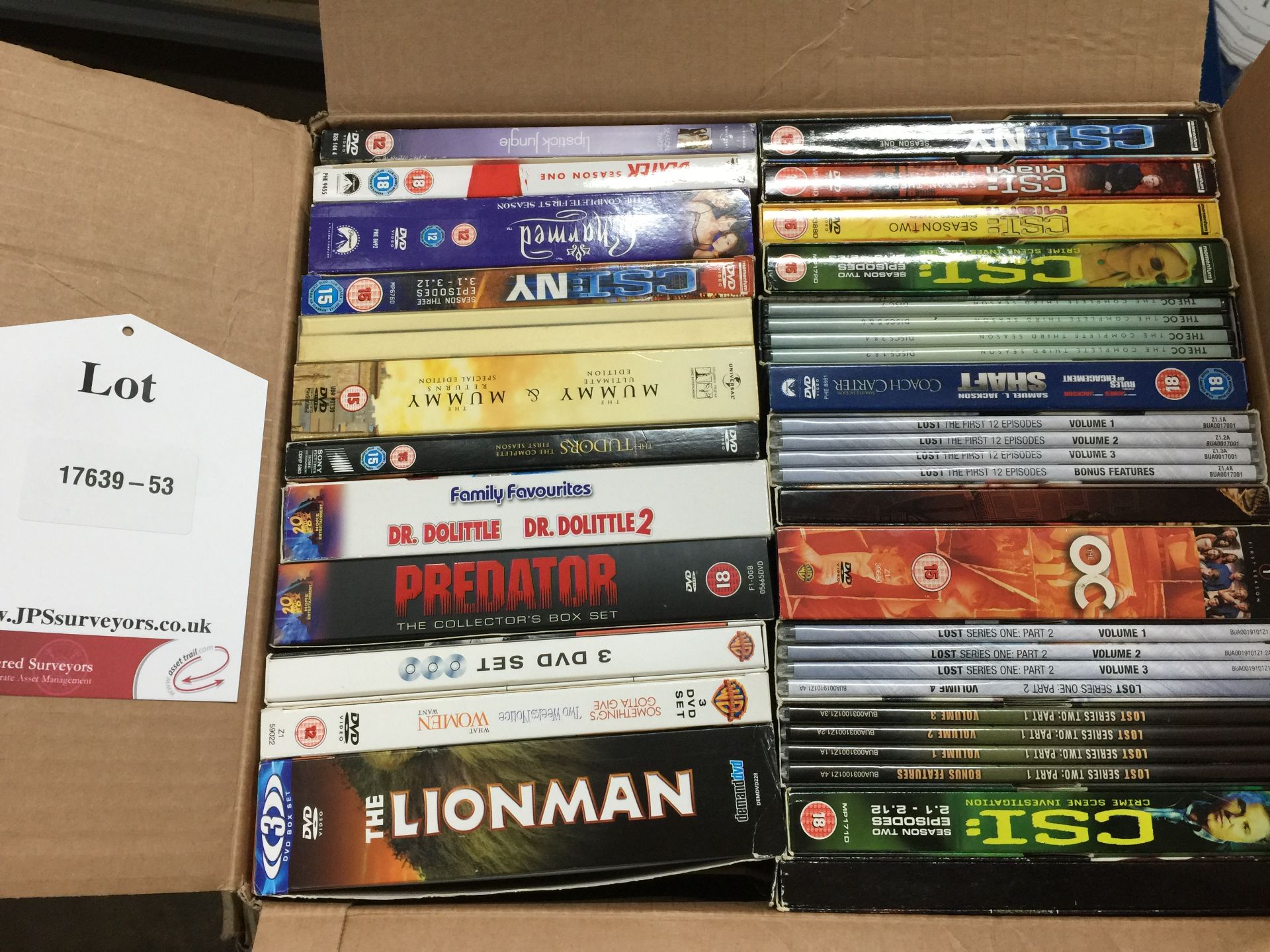 200 x Various DVD/TV Shows - USED - Untested - Please see images for items - Image 5 of 5