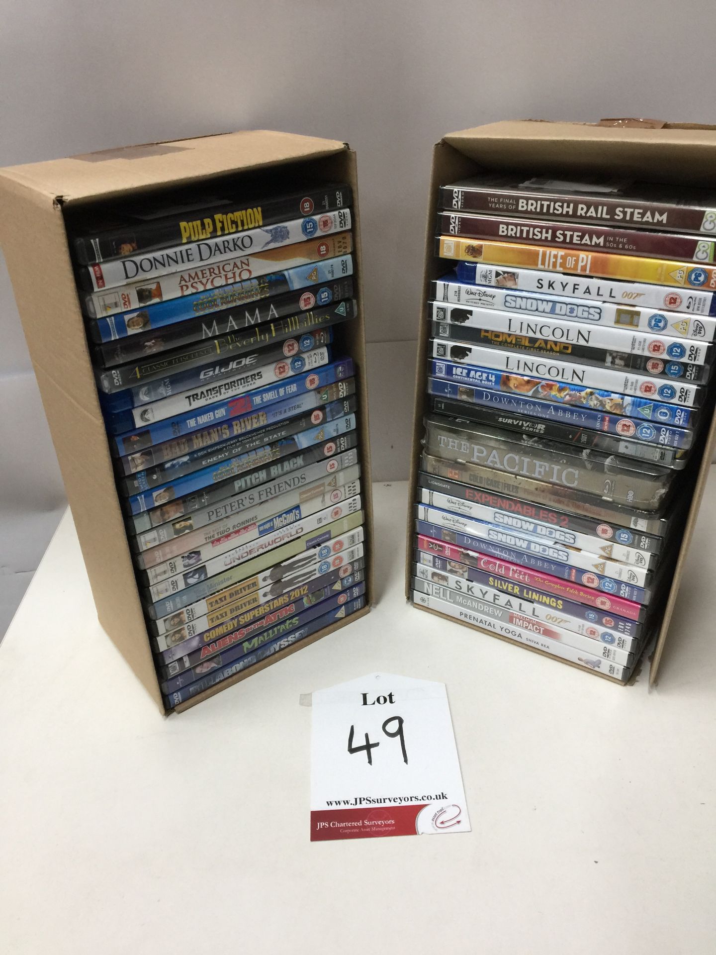 250 x Various DVD - USED - Untested - Please see images for items - Image 4 of 5