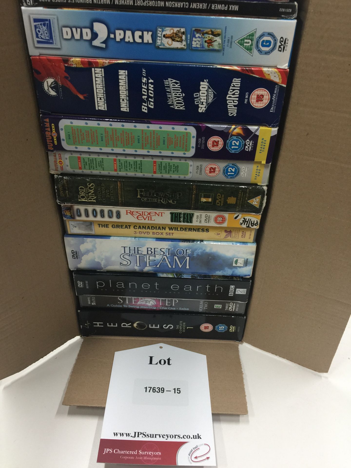 40 x Various DVD/TV Box Sets - USED - Passed Condition - Please see images for items
