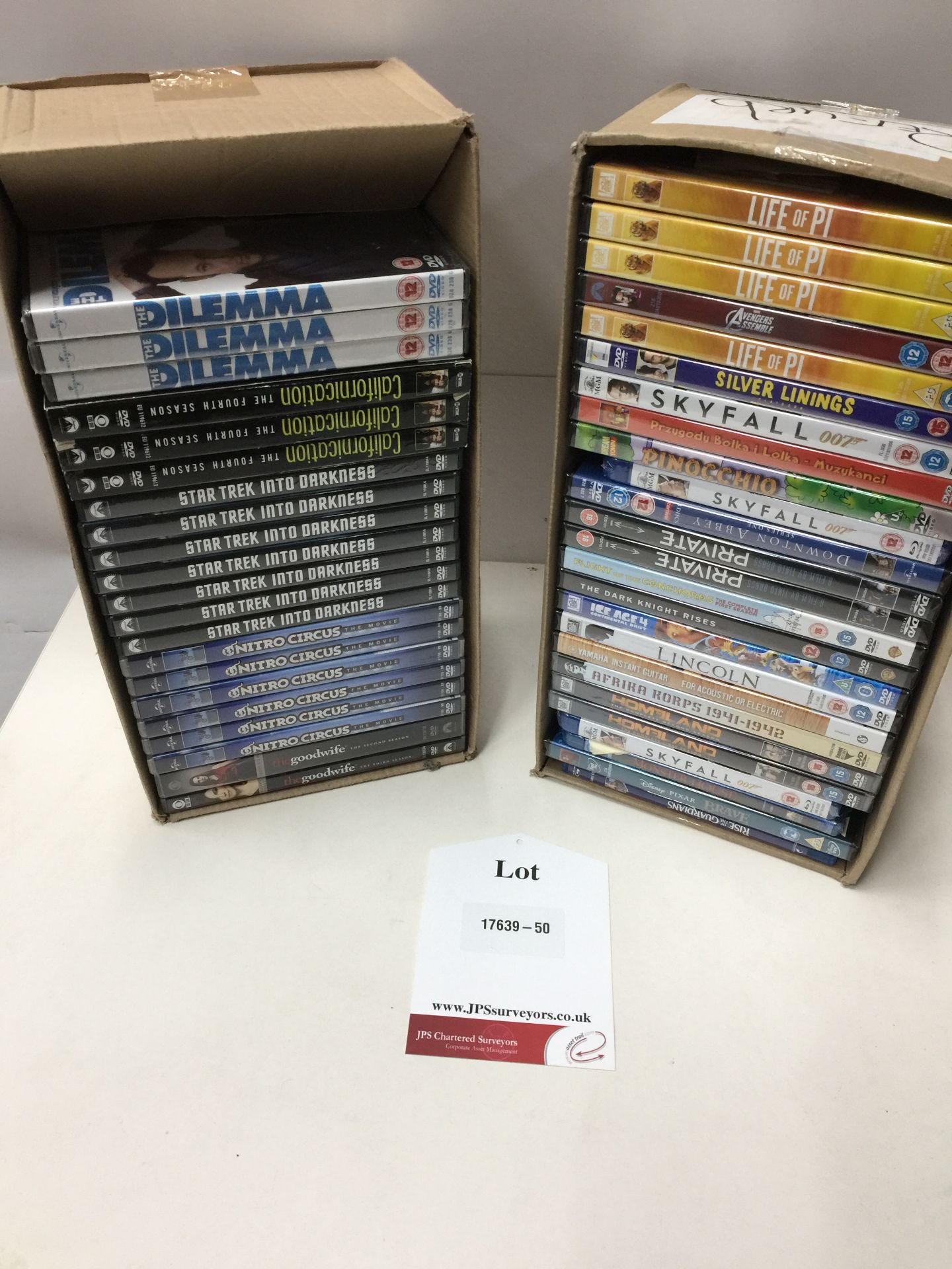 240 x Various DVD/TV Shows - USED - Untested - Please see images for items