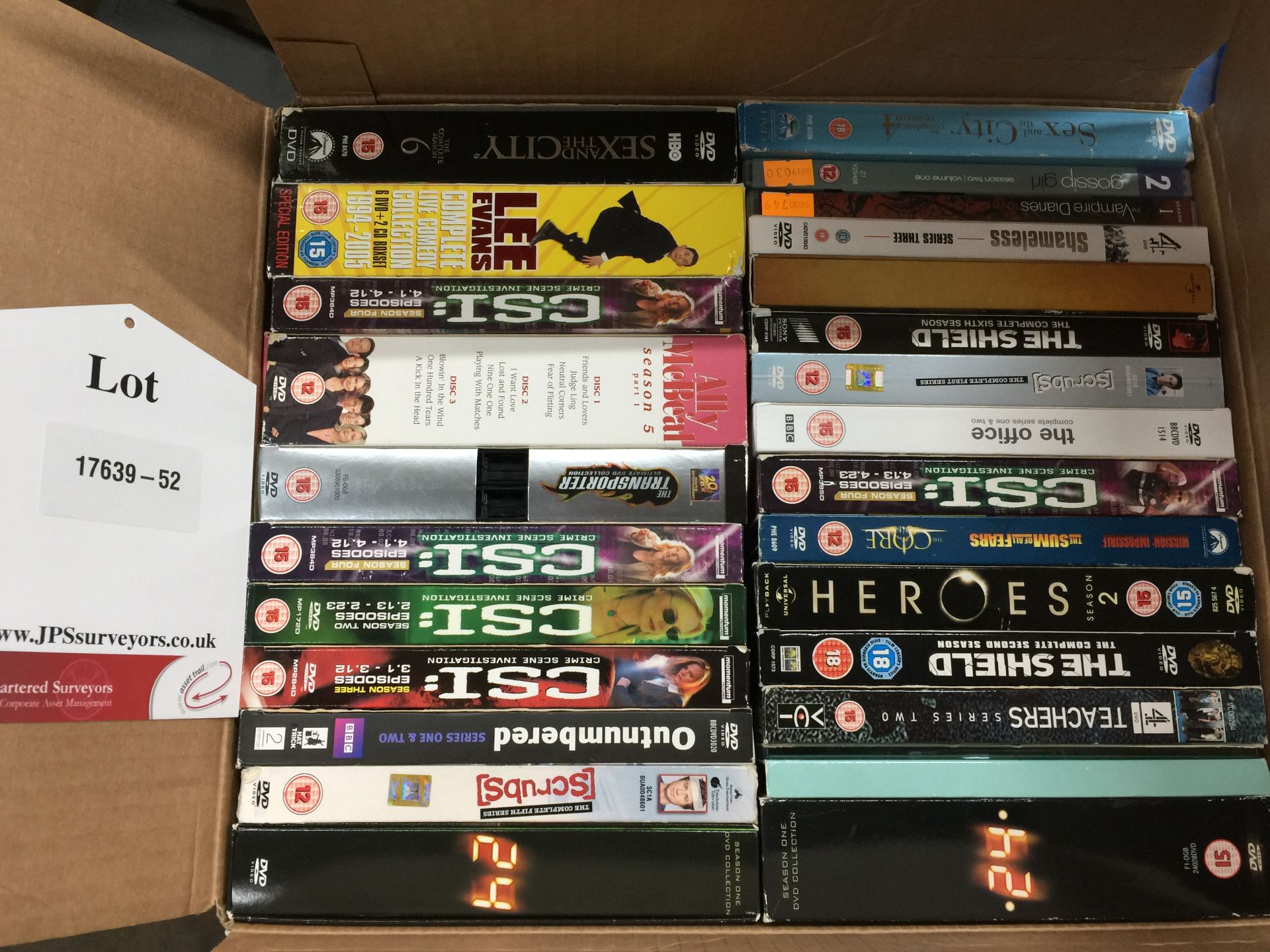 200 x Various DVD/TV Shows - USED - Untested - Please see images for items - Image 2 of 8