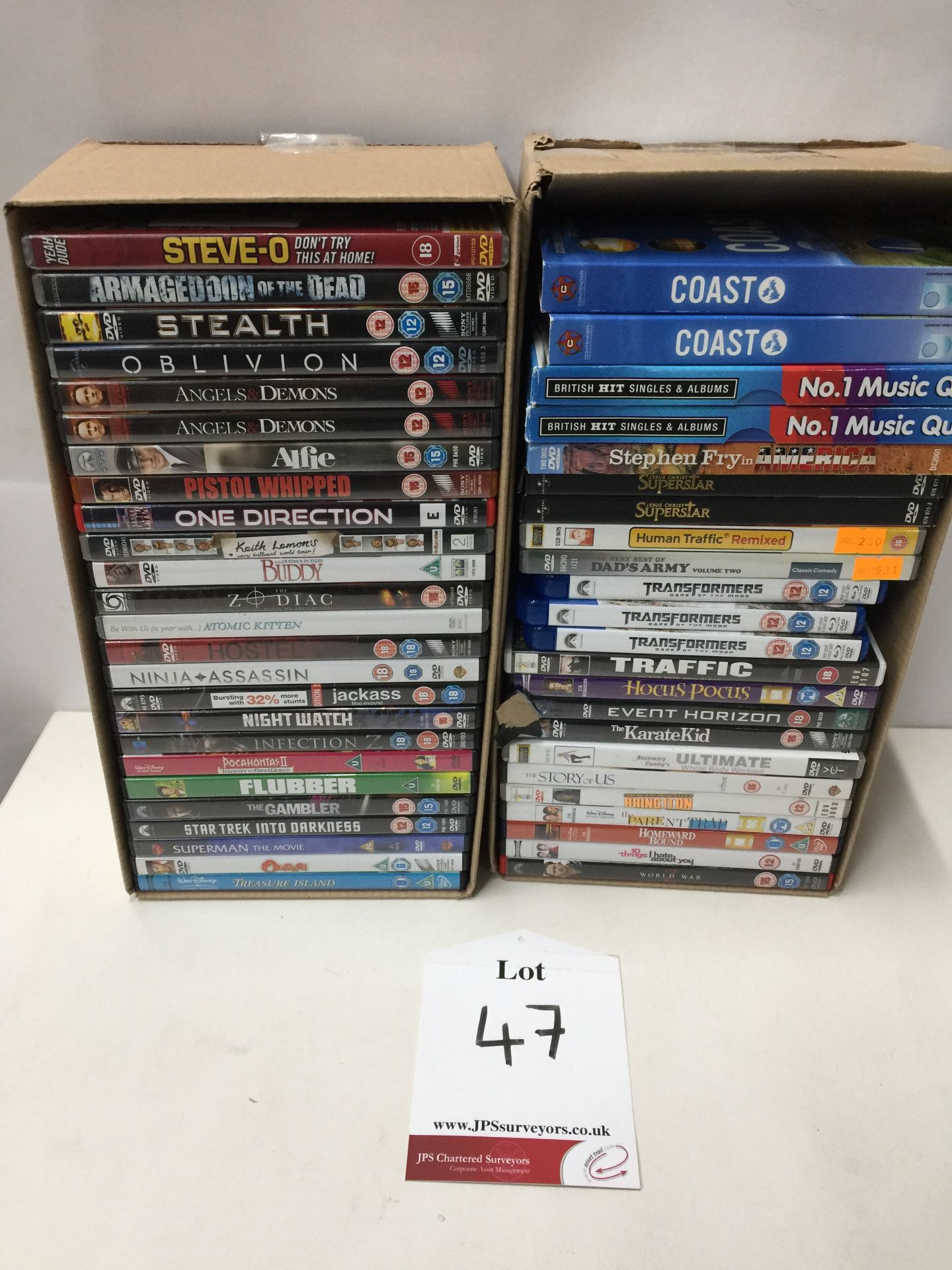250 x Various DVD - USED - Untested - Please see images for items - Image 4 of 5