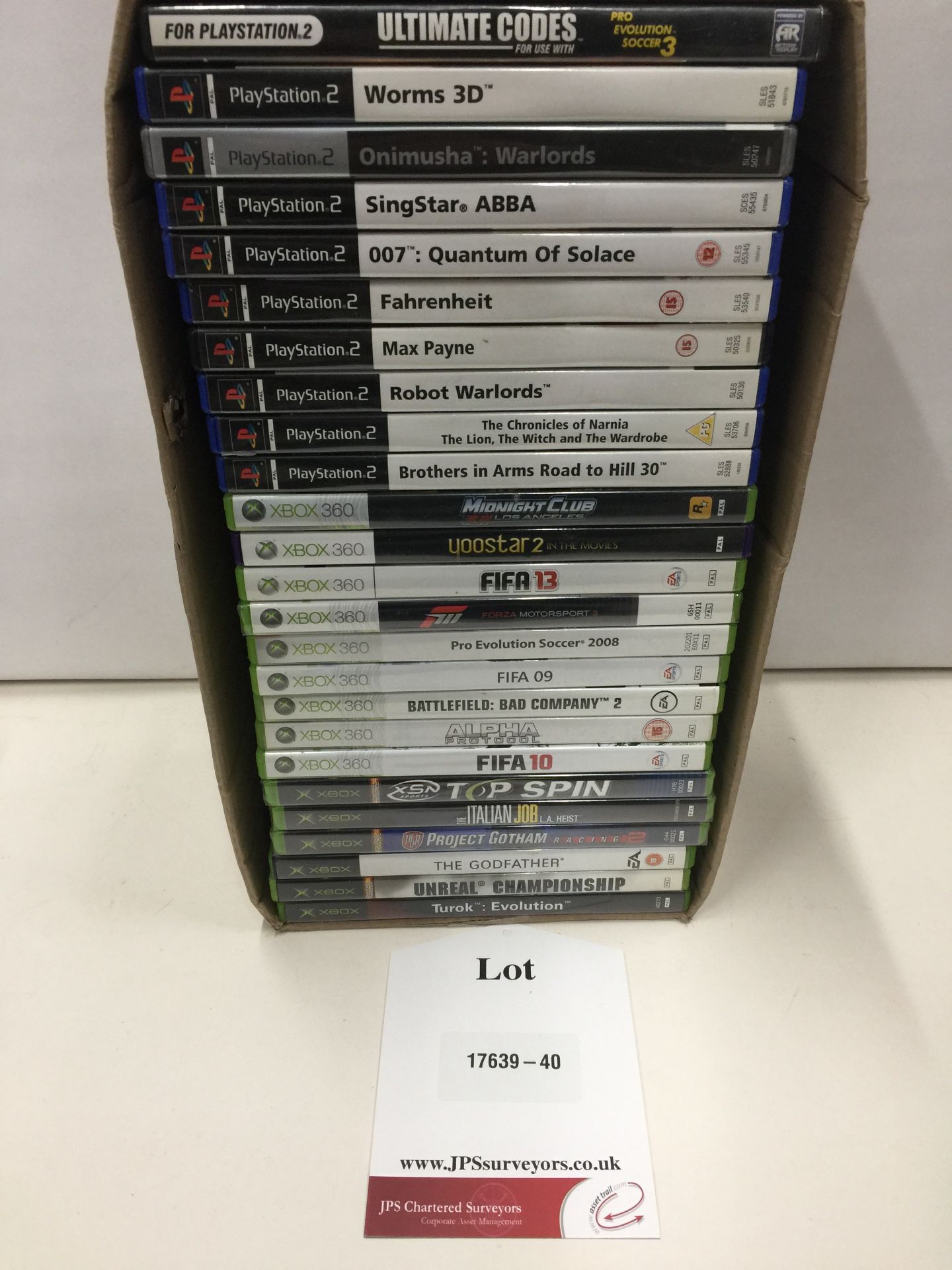 65 x Various Xbox, Play Station, Wii Games - USED - Passed Grade - Please see images for items