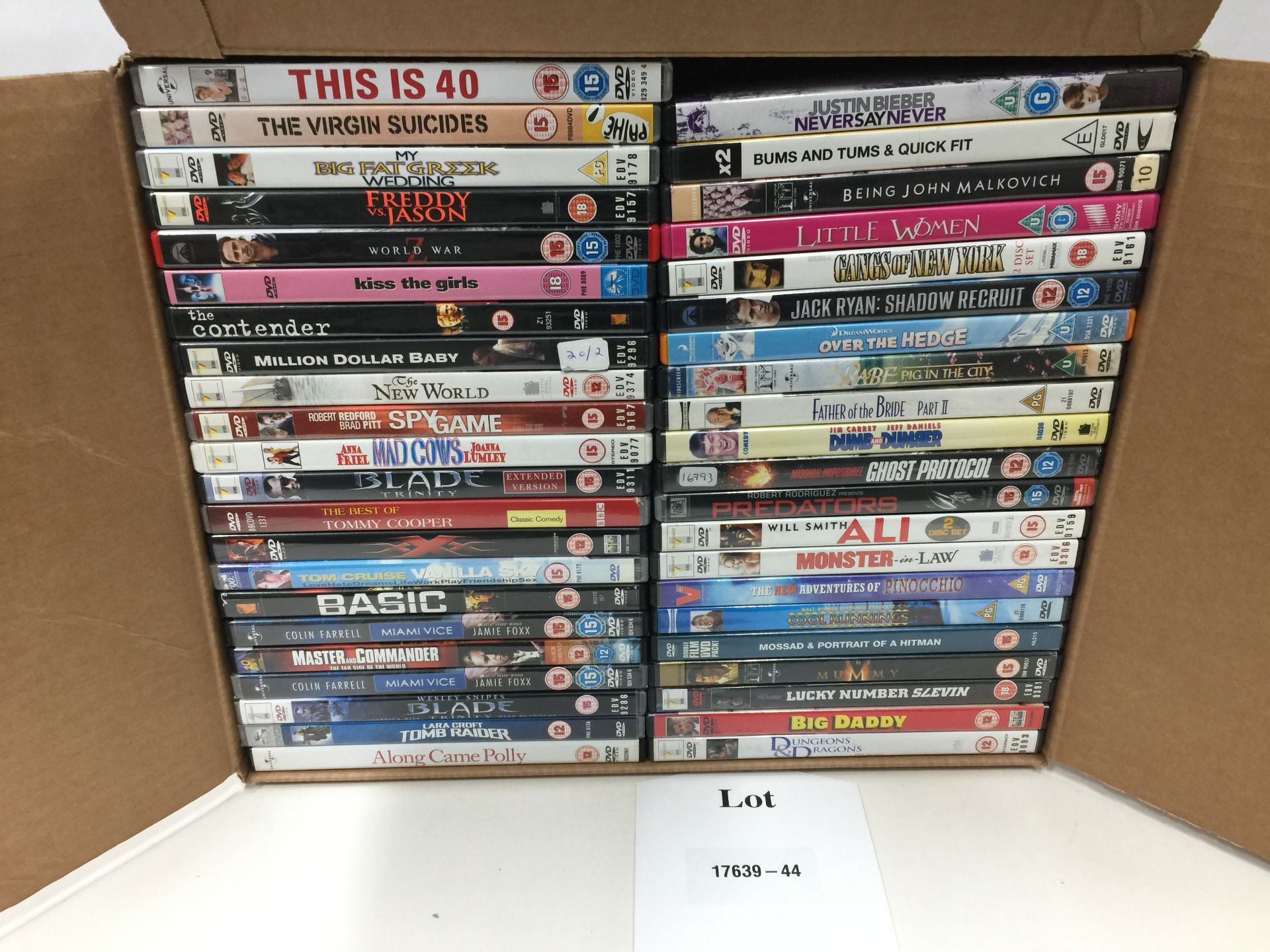 250 x Various DVD - USED - Untested - Please see images for items - Image 2 of 6