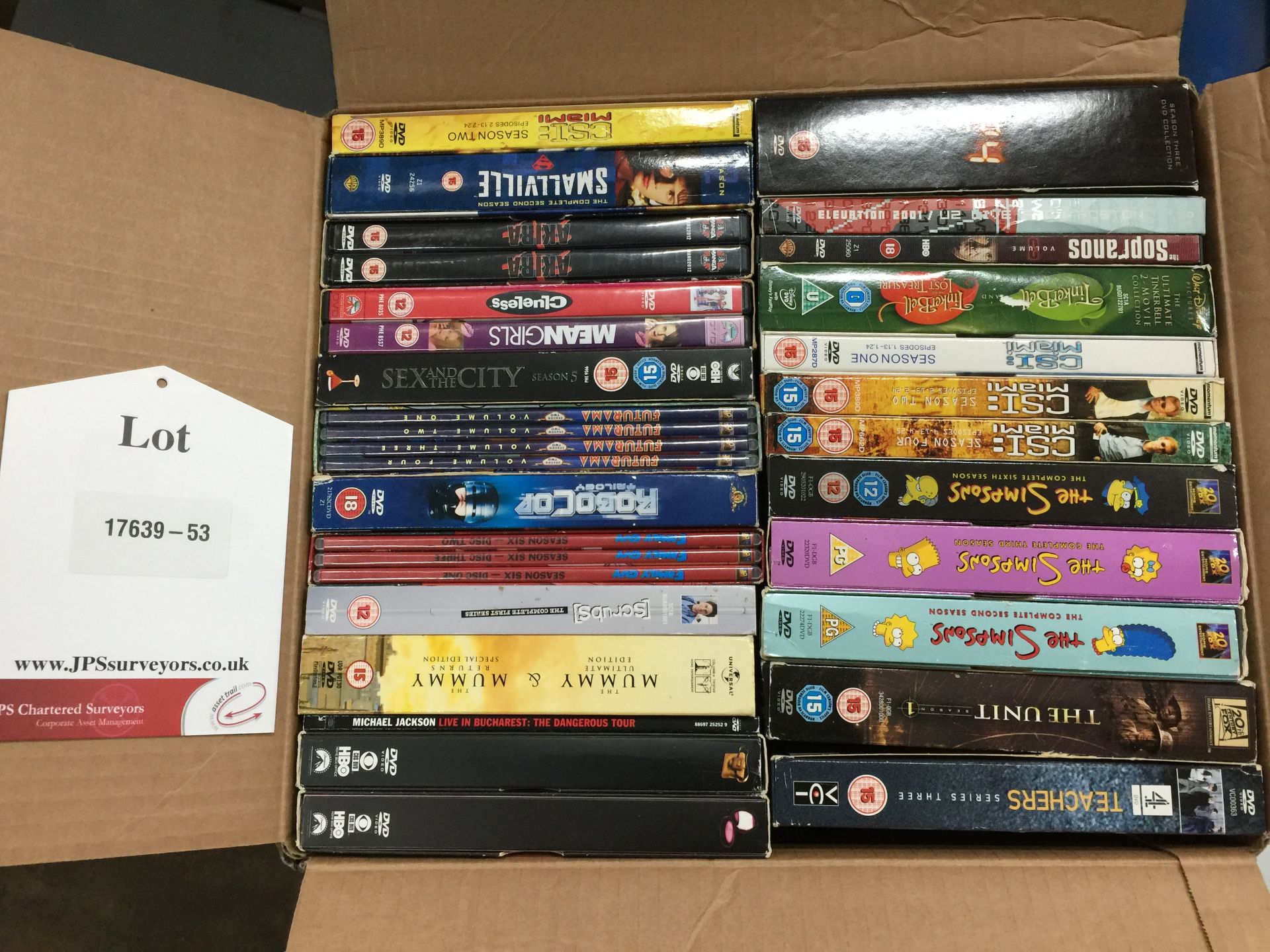 200 x Various DVD/TV Shows - USED - Untested - Please see images for items - Image 4 of 5