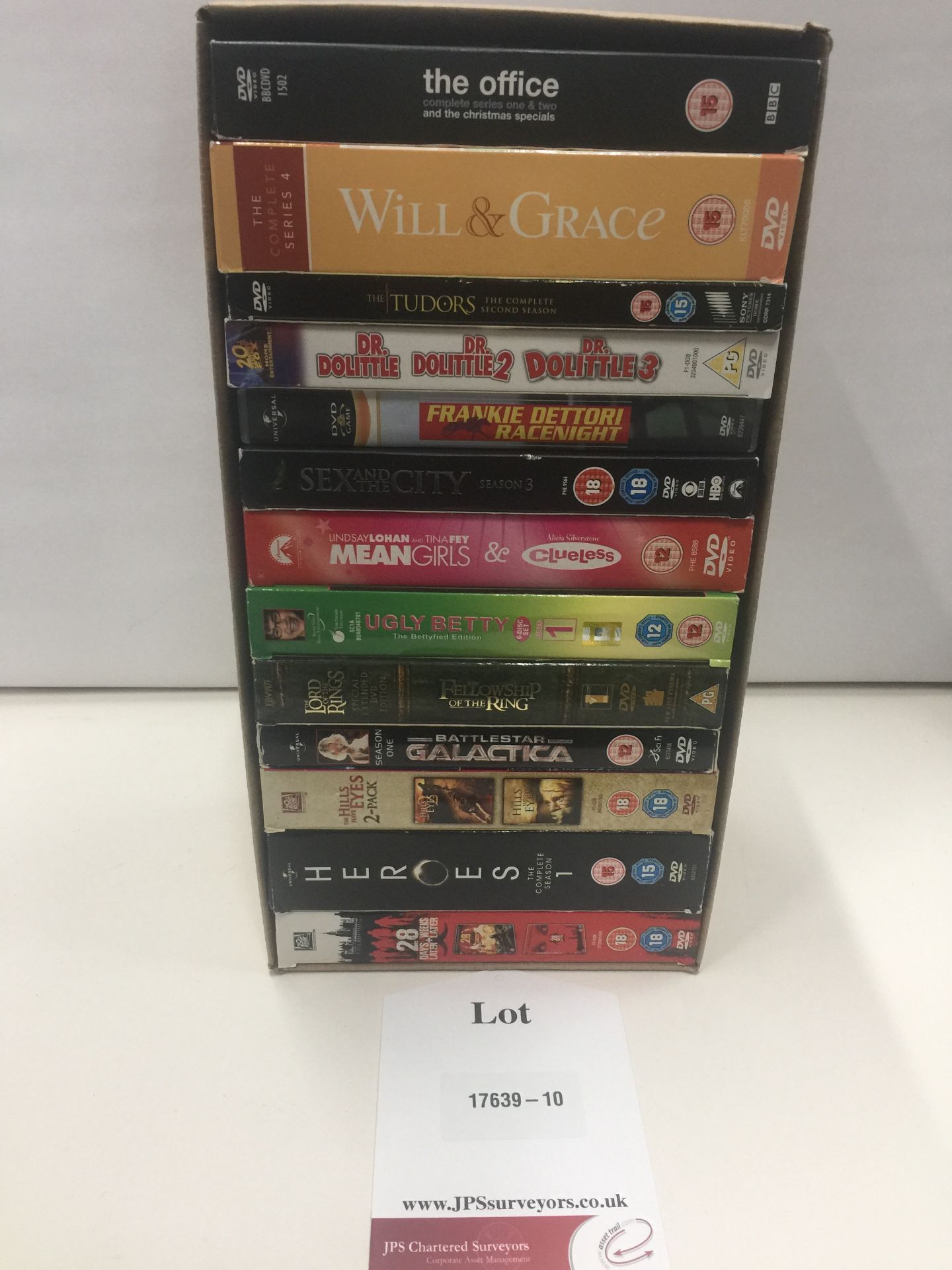 80 x Various DVD/TV Box Sets - USED - Passed Condition - Please see images for items