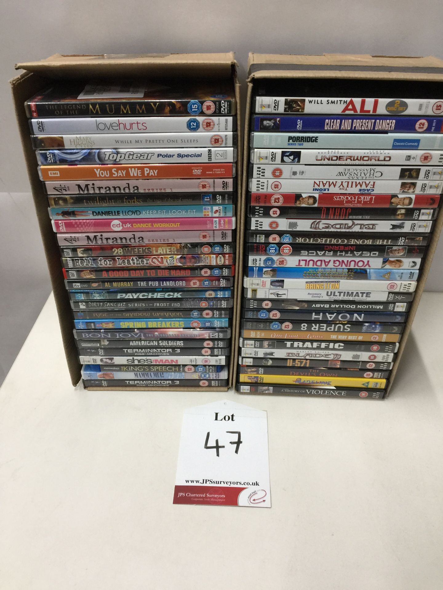 250 x Various DVD - USED - Untested - Please see images for items - Image 5 of 5