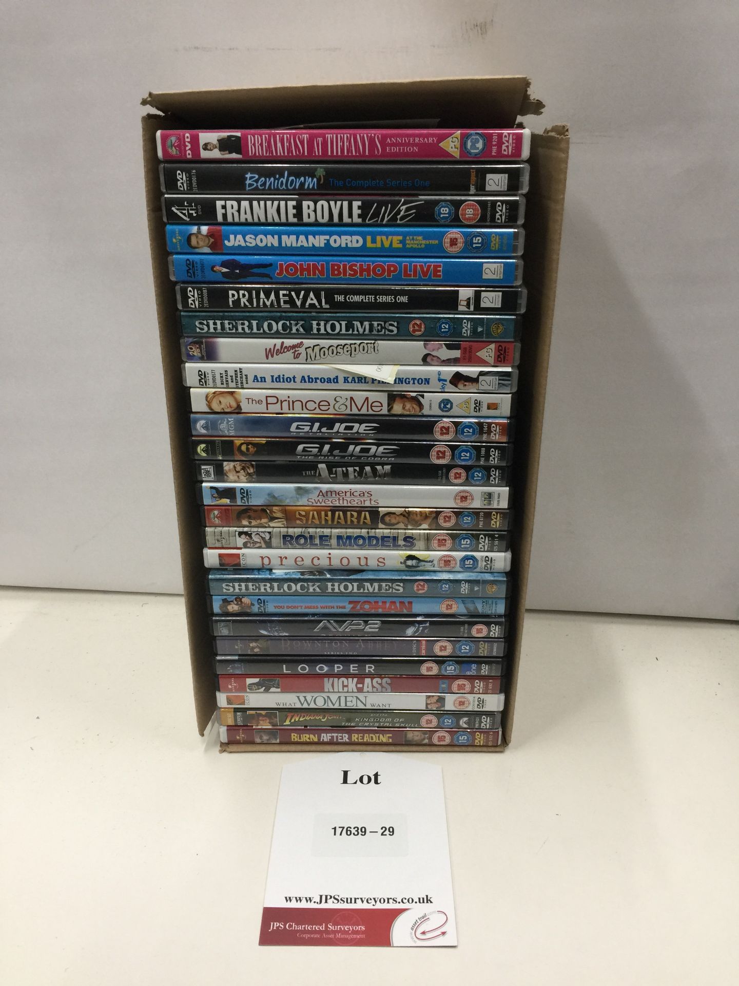 150 x Various DVD - USED - Passed Condition - Please see images for items