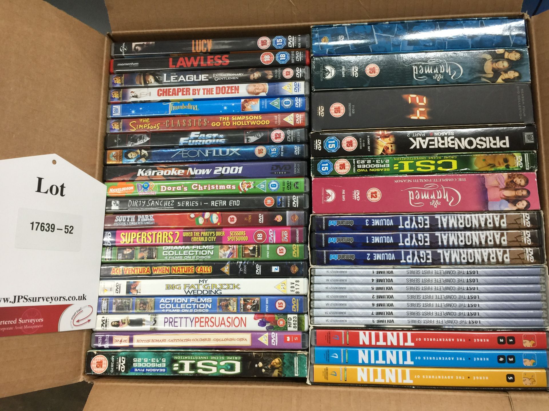 200 x Various DVD/TV Shows - USED - Untested - Please see images for items - Image 5 of 8