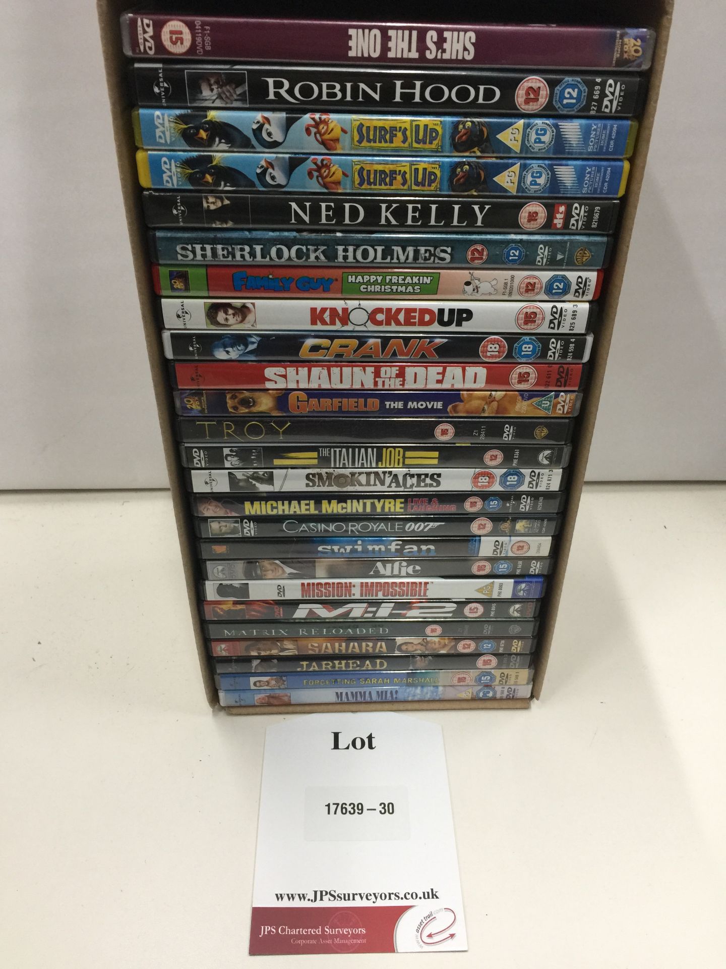 150 x Various DVD - USED - Passed Condition - Please see images for items