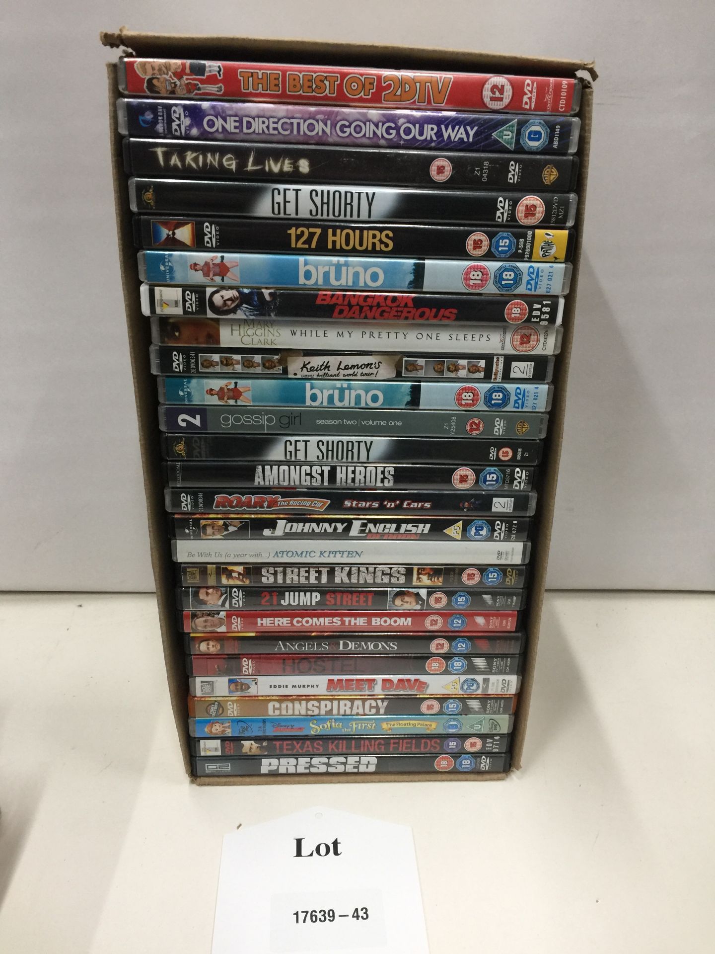 100 x Various DVD - USED - Passed Grade - Please see images for items - Image 3 of 4