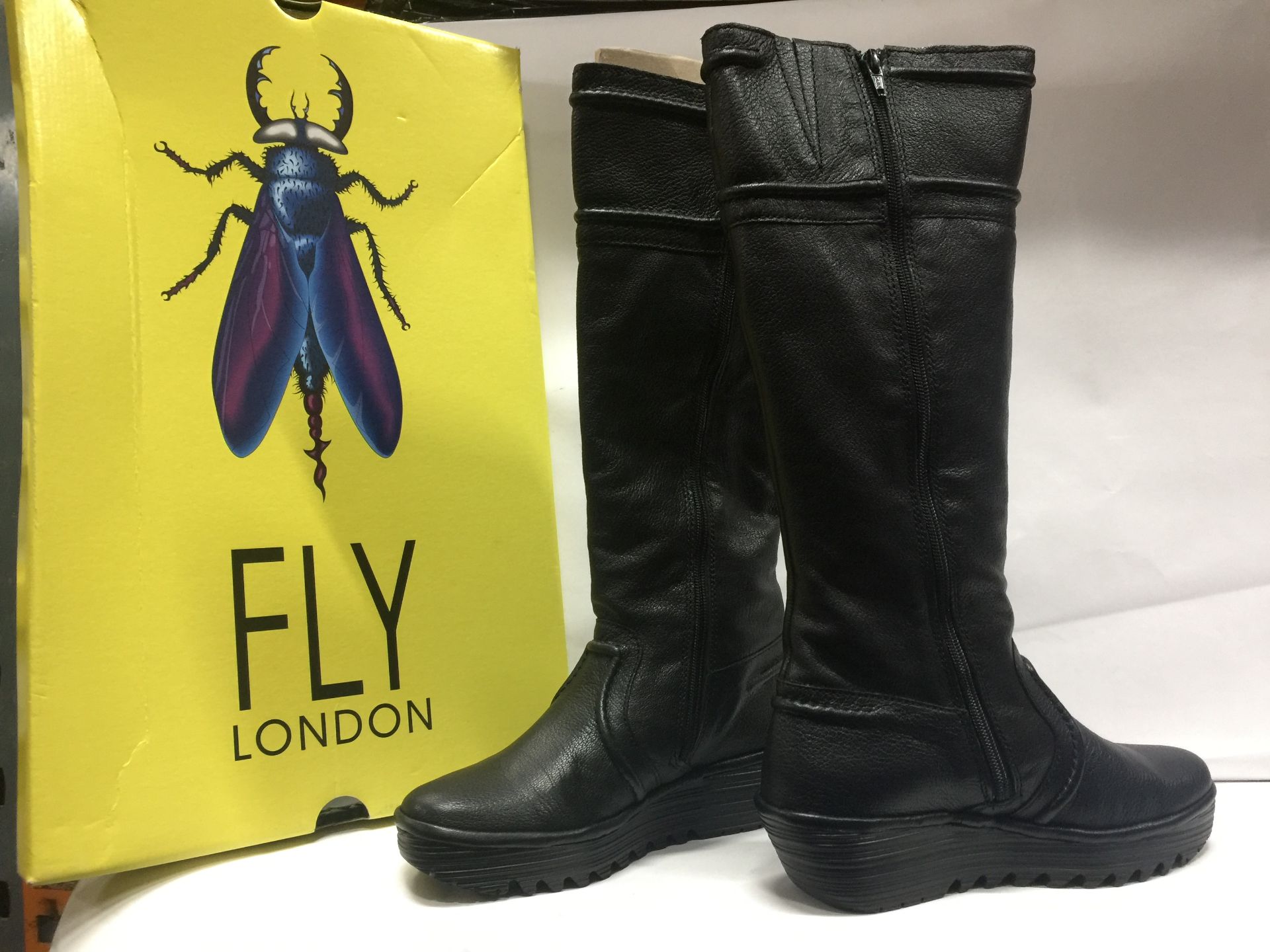 5 x Fly London Women's Boots Mixed Sizes, Styles and Colours Size Ranging EU 39 - EU 42 - Customer R