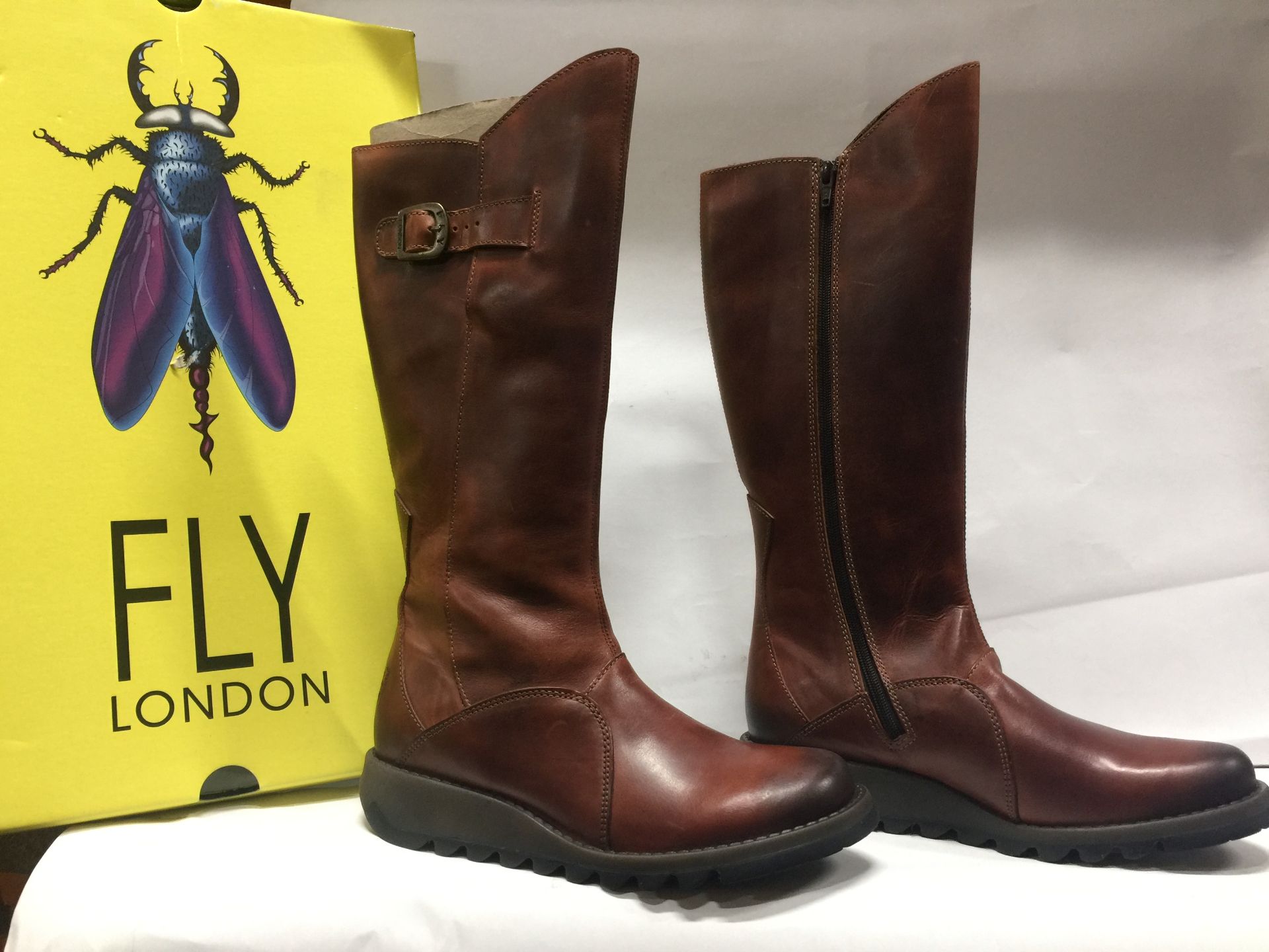 5 x Fly London Women's Boots Mixed Sizes, Styles and Colours Size Ranging EU 38 - EU 40 - Customer R