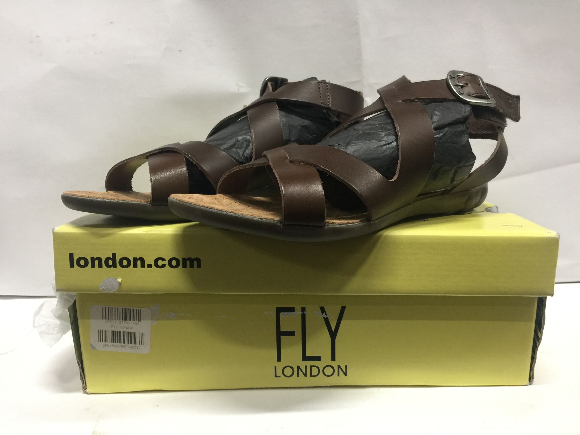 21 x Fly London Women's Sandles Mixed Sizes, Styles and Colours Size Ranging EU 36 - EU 41 - Custome