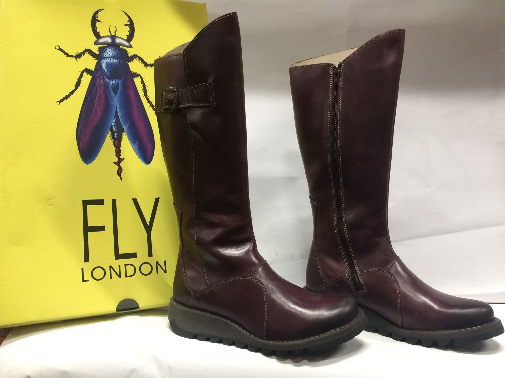 5 x Fly London Women's Boots Mixed Sizes, Styles and Colours Size Ranging EU 37 - EU 42 - Customer R