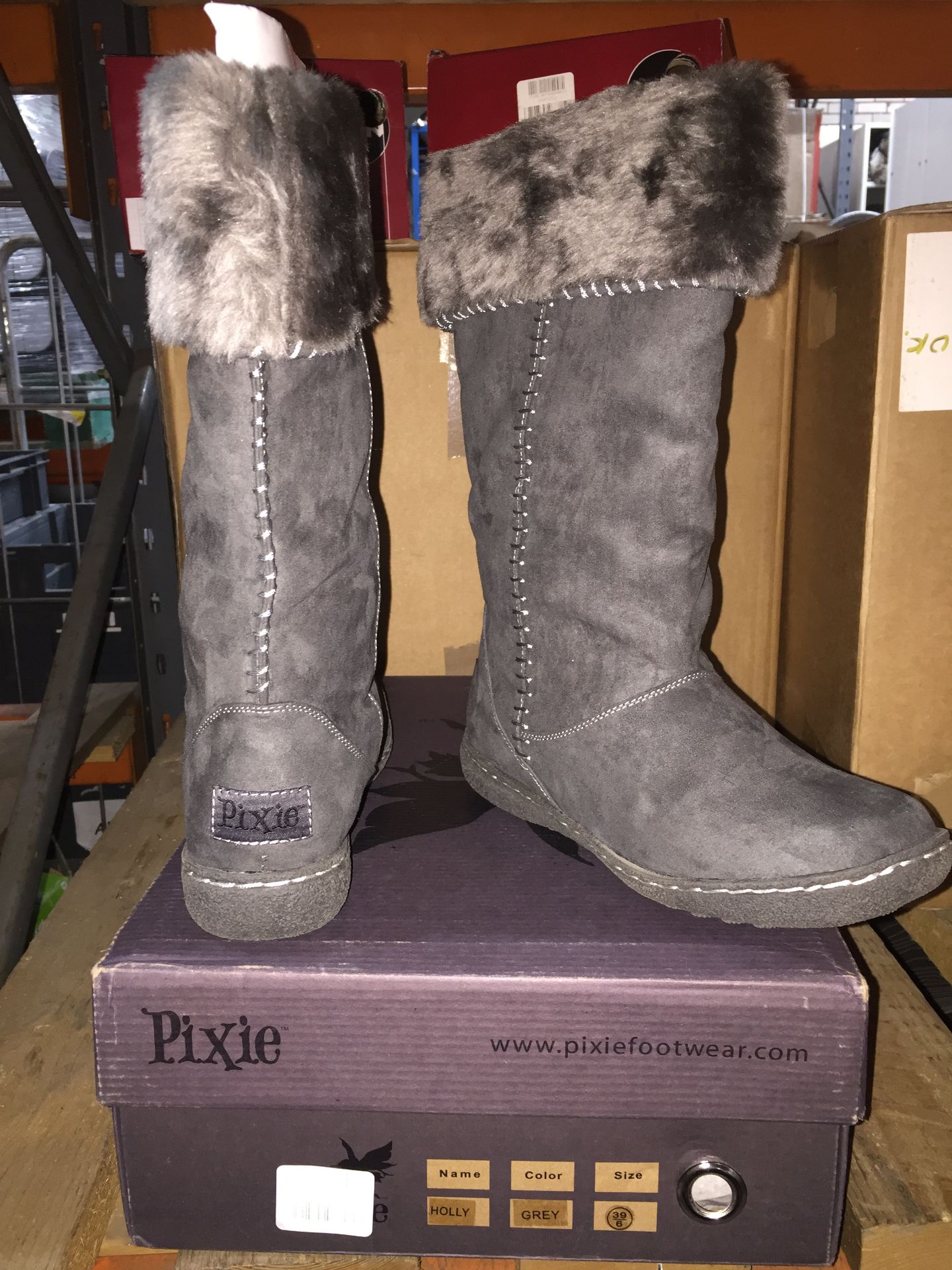 20 x Pixie Womens Shoes/Boots Mixed Sizes, Styles and Colours Size Ranging UK 3 - UK 8 - Customer Re - Image 3 of 4