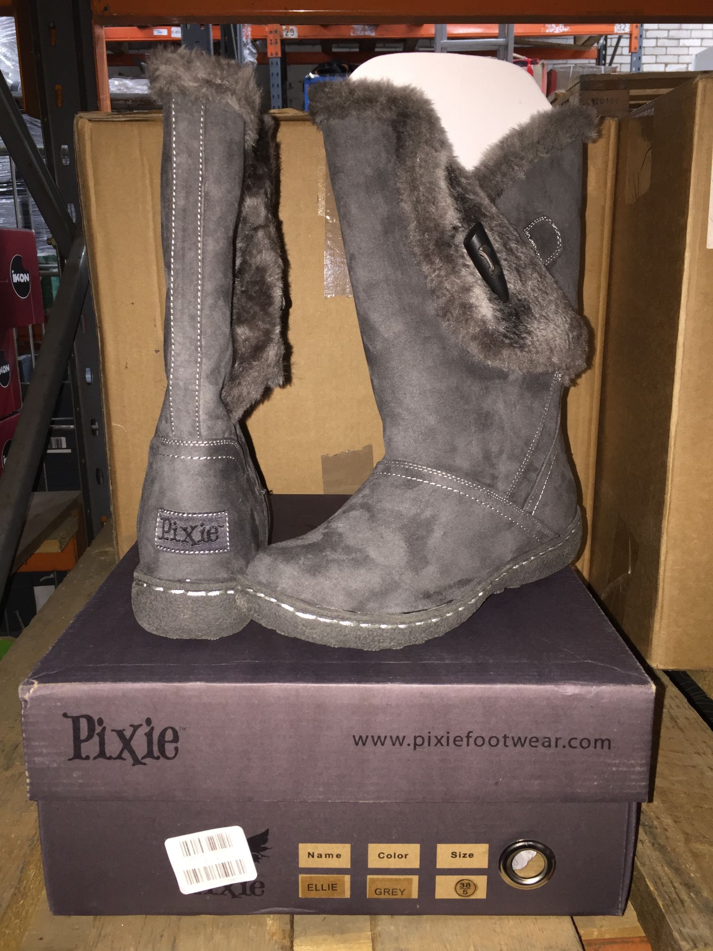 18 x Pixie Womens Shoes/Boots Mixed Sizes, Styles and Colours Size Ranging UK 4 - UK 8 - Customer Re