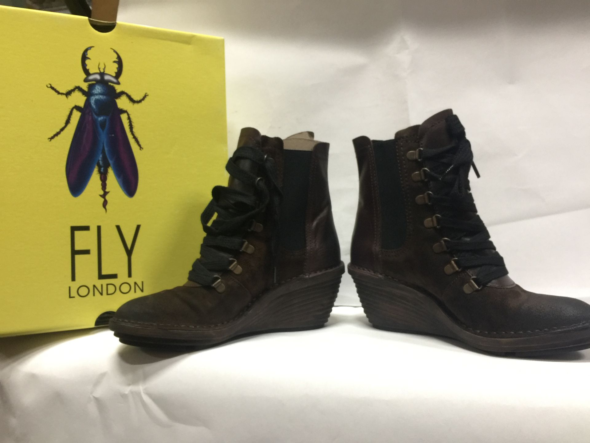5 x Fly London Women's Boots Mixed Sizes, Styles and Colours Size Ranging EU 37 - EU 42 - Customer R