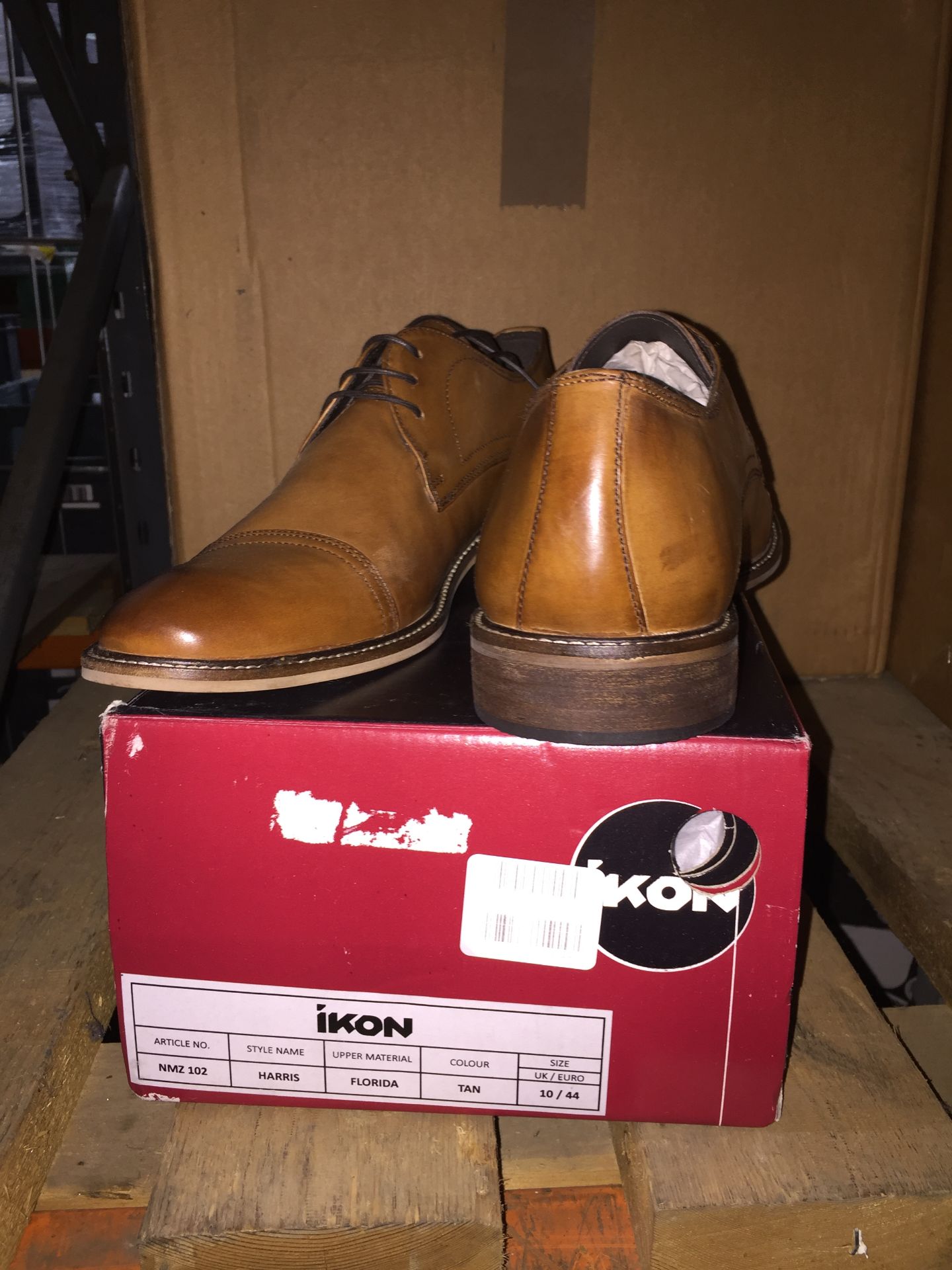 28 x Ikon Mens Formal Shoes/Trainers Mixed Sizes, Styles and Colours Size Ranging from UK 7 - UK 12