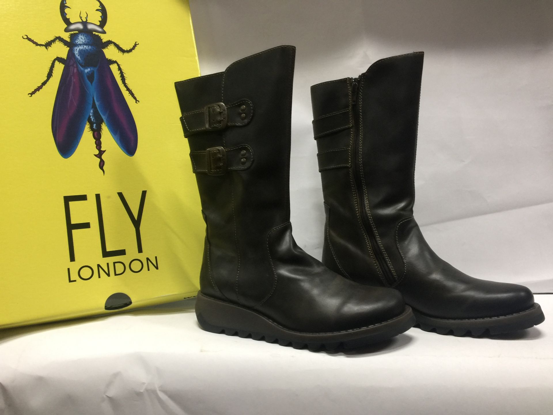 5 x Fly London Women's Boots Mixed Sizes, Styles and Colours Size Ranging EU 37 - EU 39 - Customer R