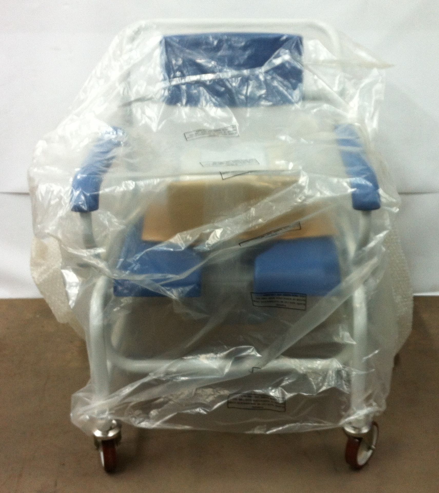 Patterson Medical Standard Self Propelled Bariatric Commode/Shower Chair