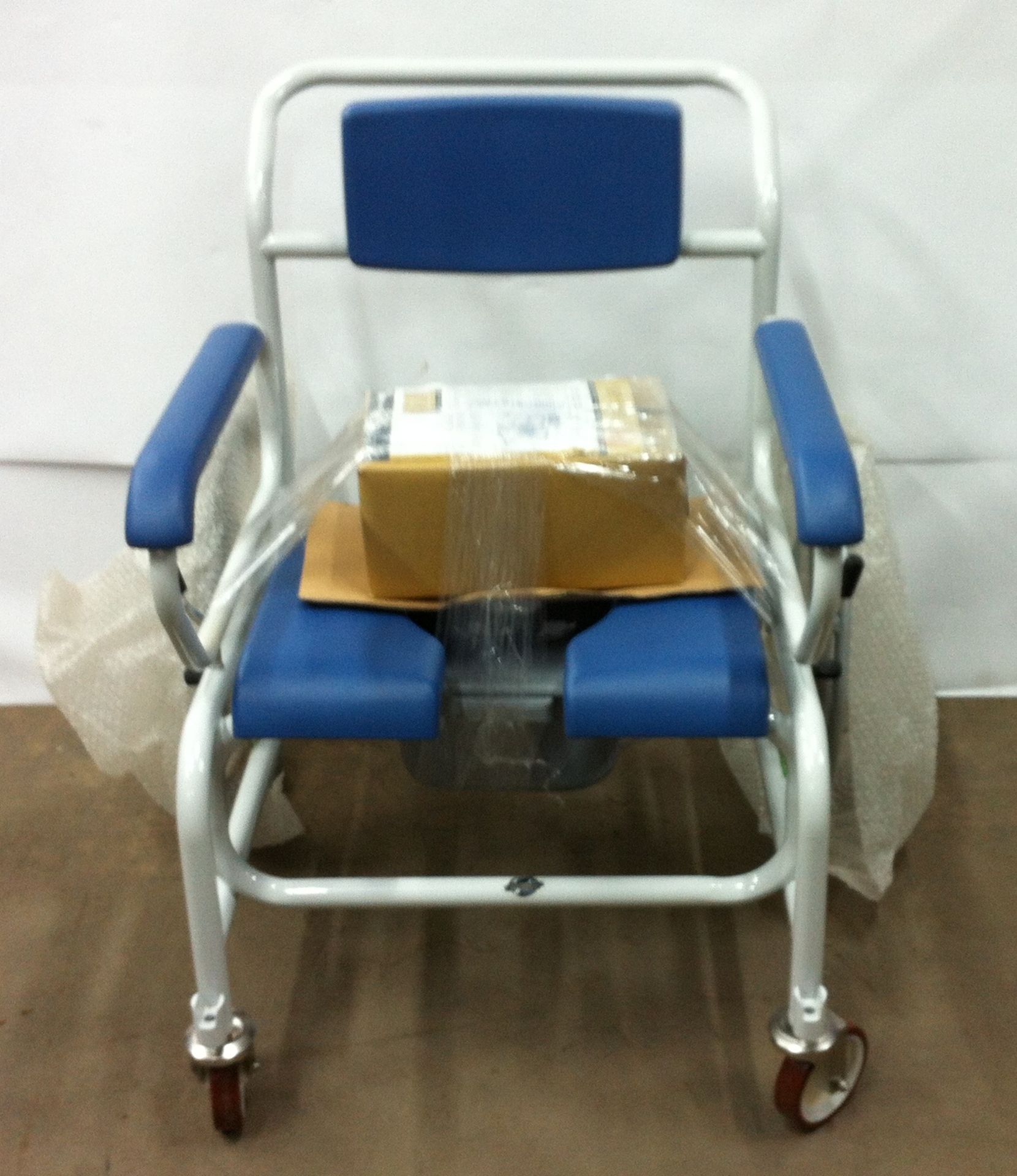 Patterson Medical Standard Self Propelled Bariatric Commode/Shower Chair - Image 2 of 3