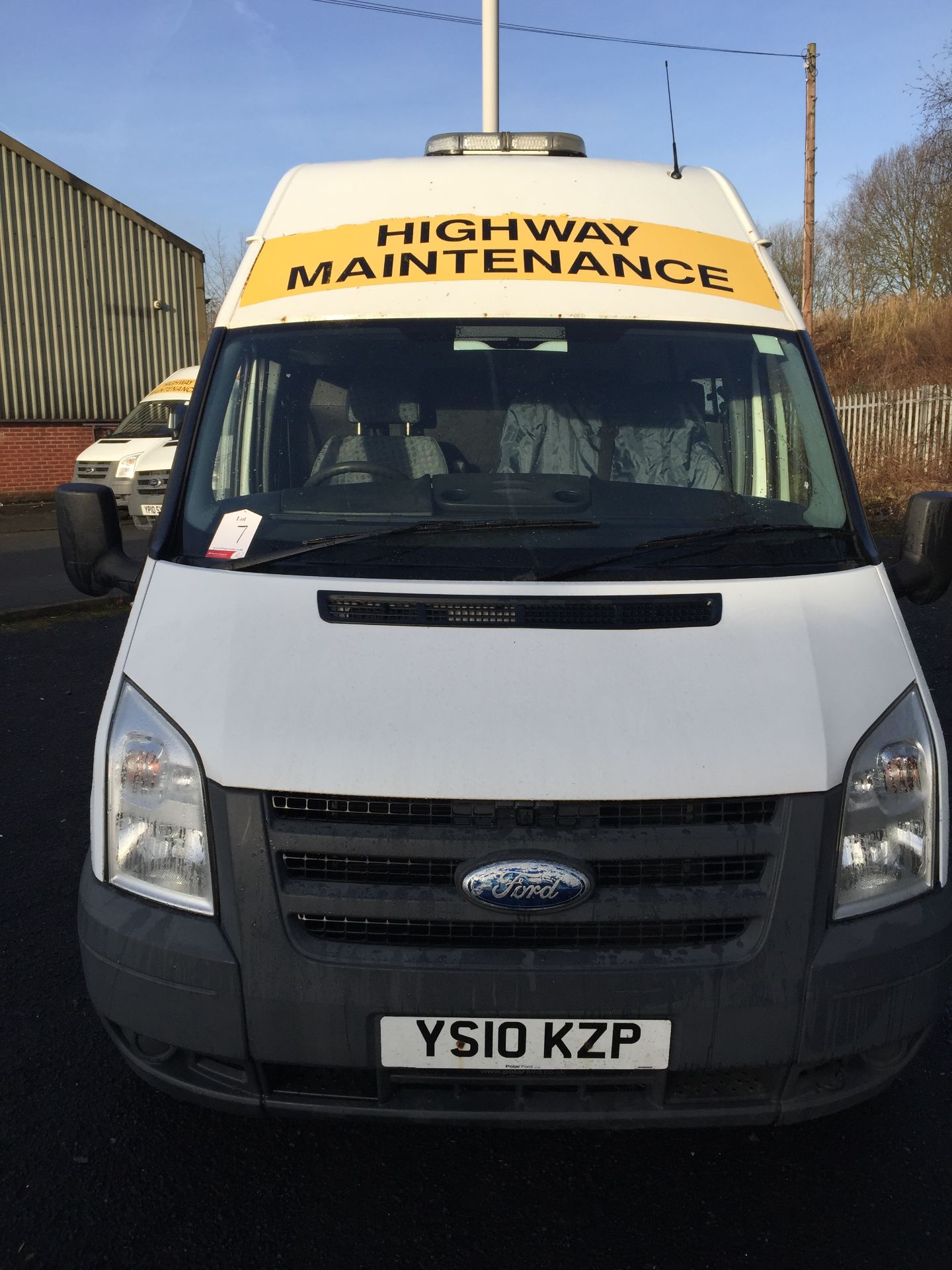 Ford Transit Welfare Van With Seating Area, Cooking Station and Toilet Ex-Commisioned Highway Mainte