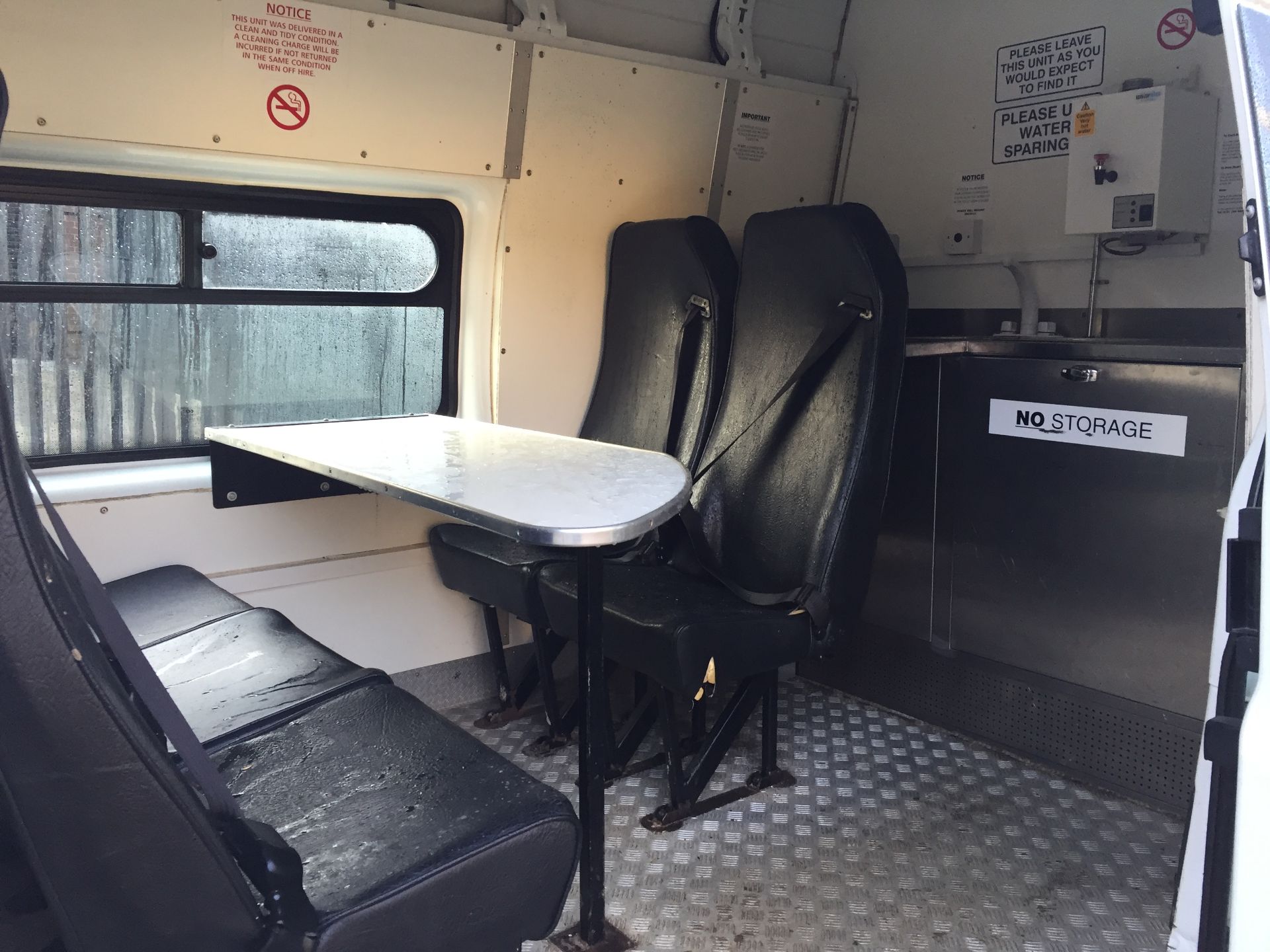 Ford Transit Welfare Van With Seating Area, Cooking Station and Toilet Ex-Commisioned Highway Mainte - Image 9 of 10